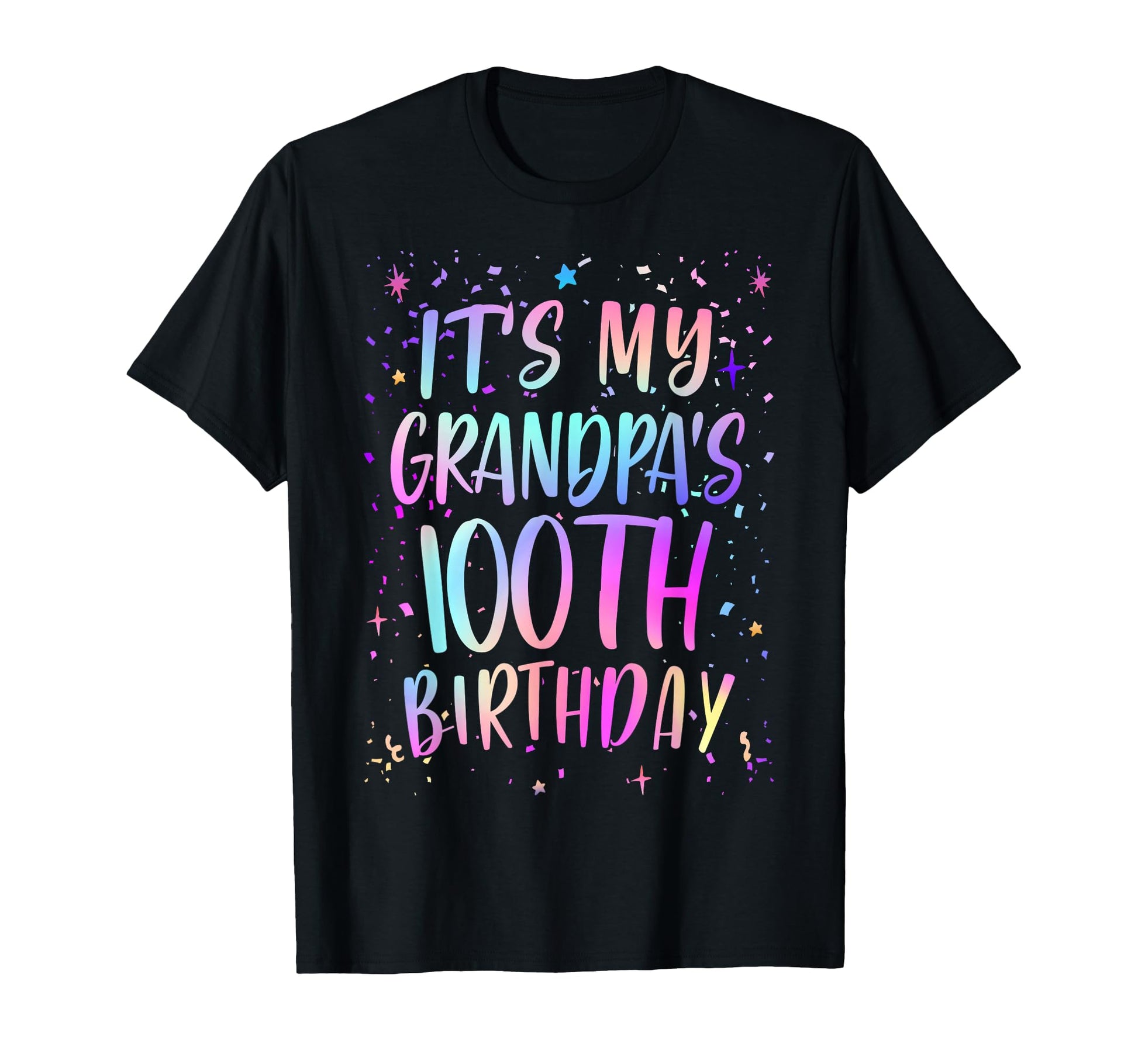 Its My Grandpas 100Th Birthday T-Shirt - Streetwear Style for Adults - T-Shirt, Sweatshirt, Hoodie
