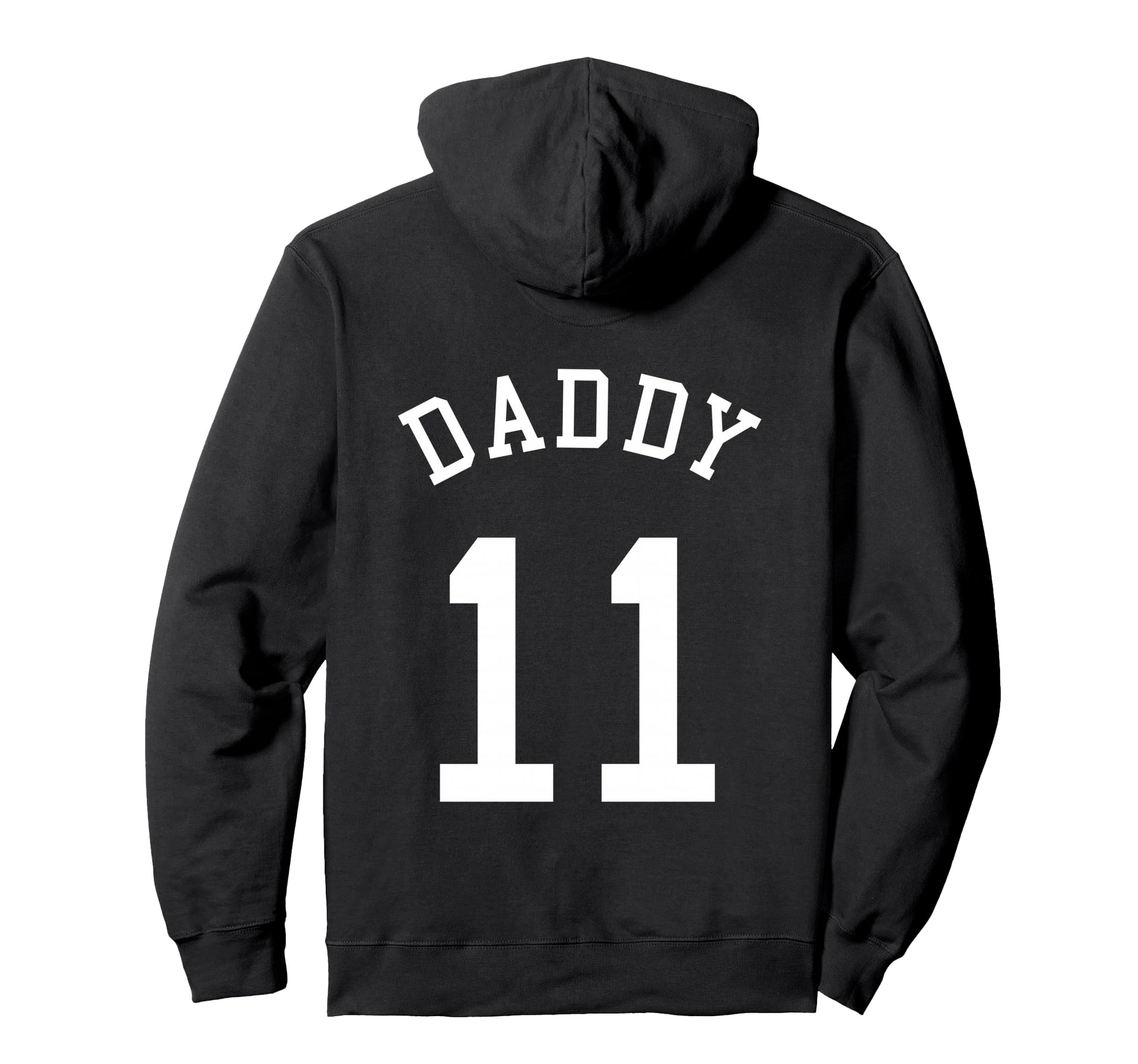 Daddy Team Uniform 11 Handball Dad Hoodie - Minimalist Print Men Women - T-Shirt, Sweatshirt, Hoodie
