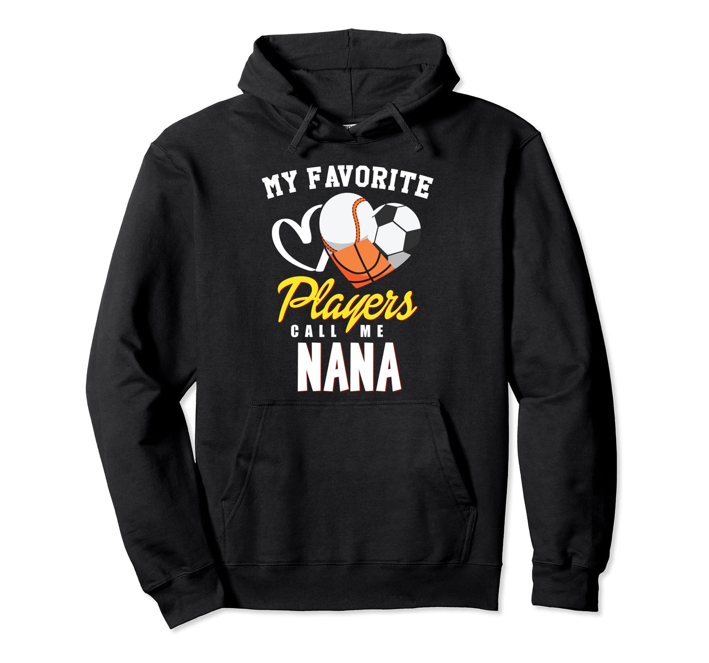 My Favorite Players Baseball Soccer Hoodie - Minimalist Print Unisex - T-Shirt, Sweatshirt, Hoodie