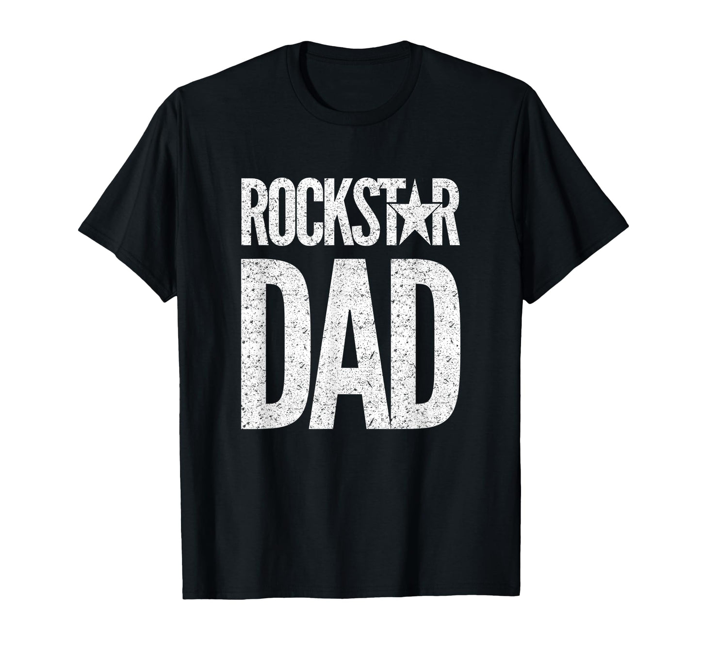 Rockstar Dad Funny Fathers Day Dad Band T-Shirt - Trendy Graphic for Adults - T-Shirt, Sweatshirt, Hoodie