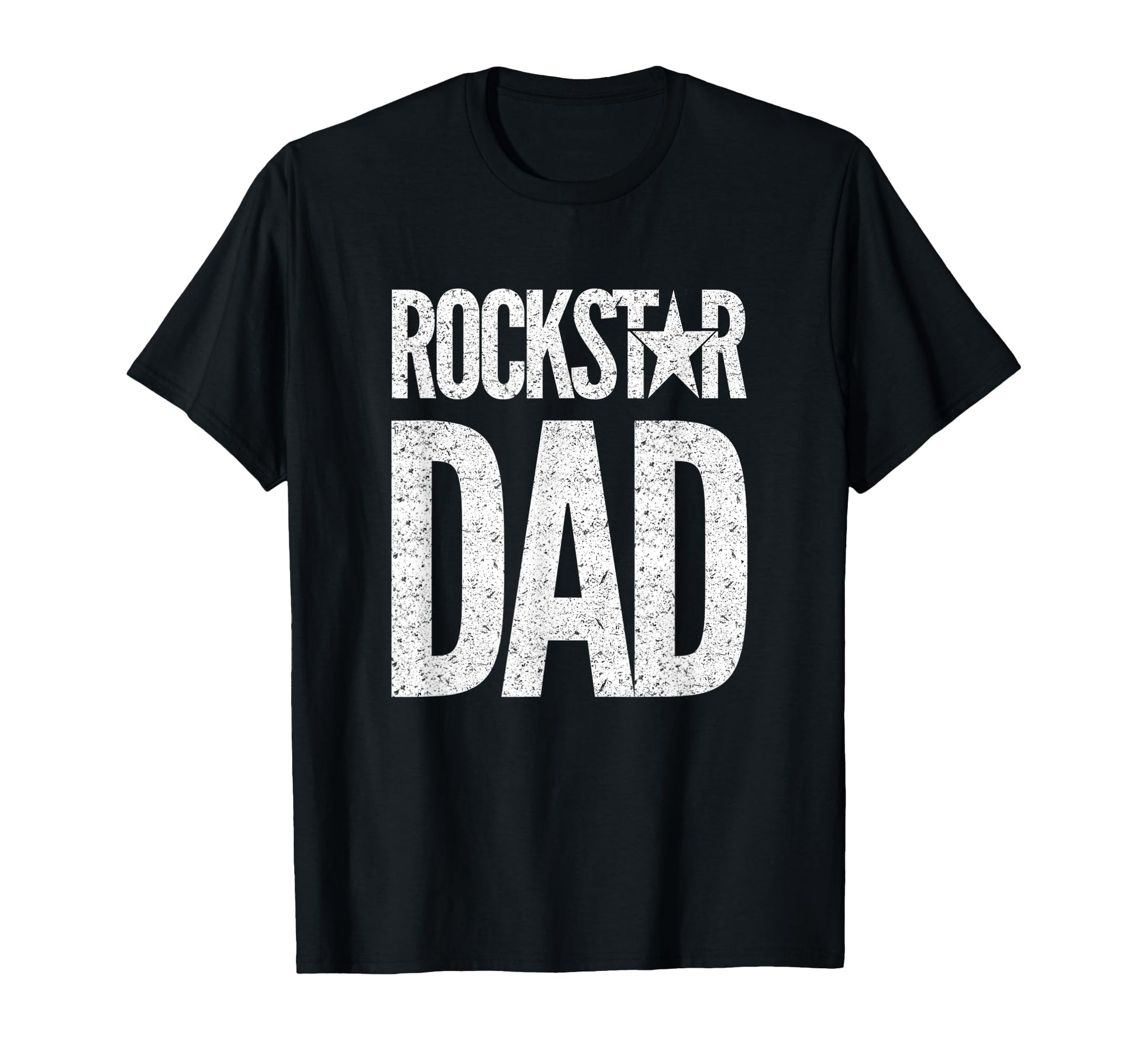 Rockstar Dad Funny Fathers Day Dad Band T-Shirt - Trendy Graphic for Adults - T-Shirt, Sweatshirt, Hoodie