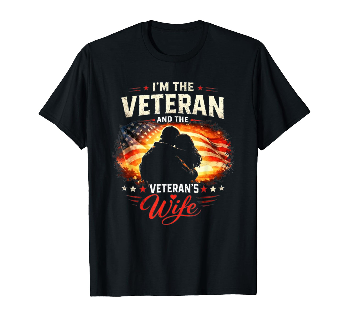 Female Veteran And Veterans Wife T-Shirt - Trendy Graphic Men Women - T-Shirt, Sweatshirt, Hoodie