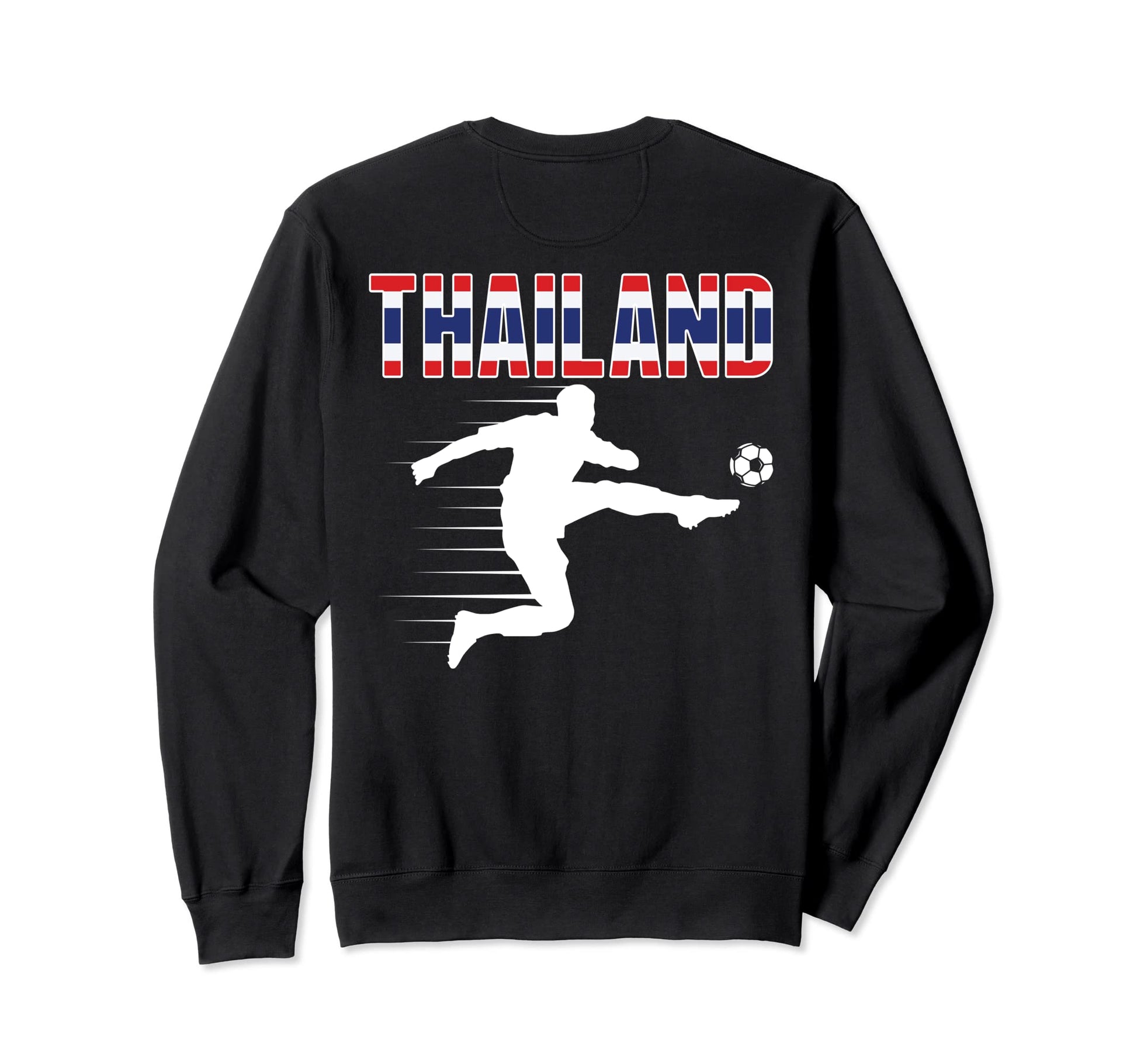 Thailand Soccer Fans Jersey Proud Thai Sweatshirt - Unique Graphic Unisex - T-Shirt, Sweatshirt, Hoodie