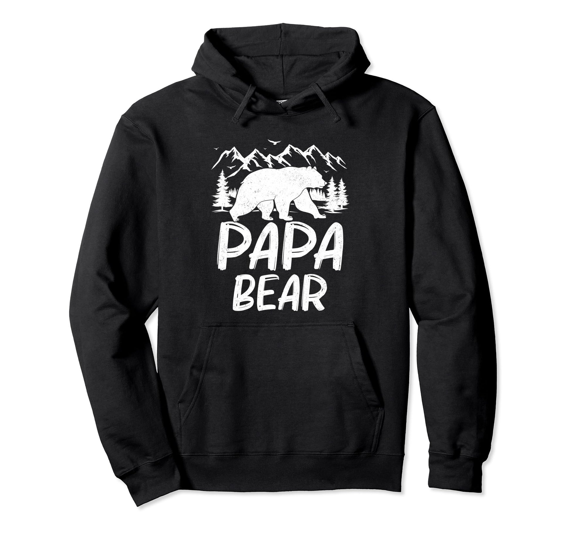 Papa Bear Gifts Fathers Day Matching Hoodie - Streetwear Style for Adults - T-Shirt, Sweatshirt, Hoodie