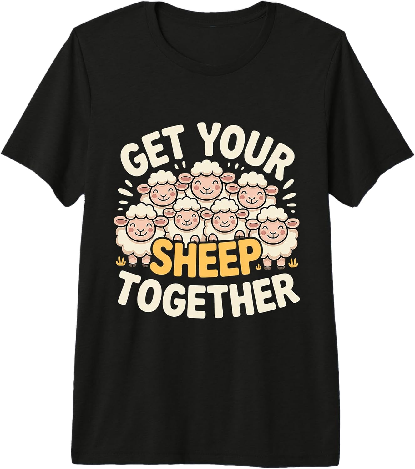 Sheep Advice Motivation Humor Unisex T-shirt, Sweatshirt, Hoodie, Long Sleeve Tee - T-Shirt, Sweatshirt, Hoodie