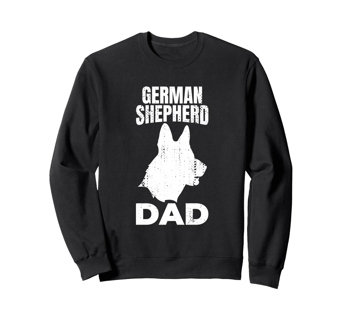 German Shepherd Dad Police Sweatshirt - Aesthetic Graphic for Adults - T-Shirt, Sweatshirt, Hoodie