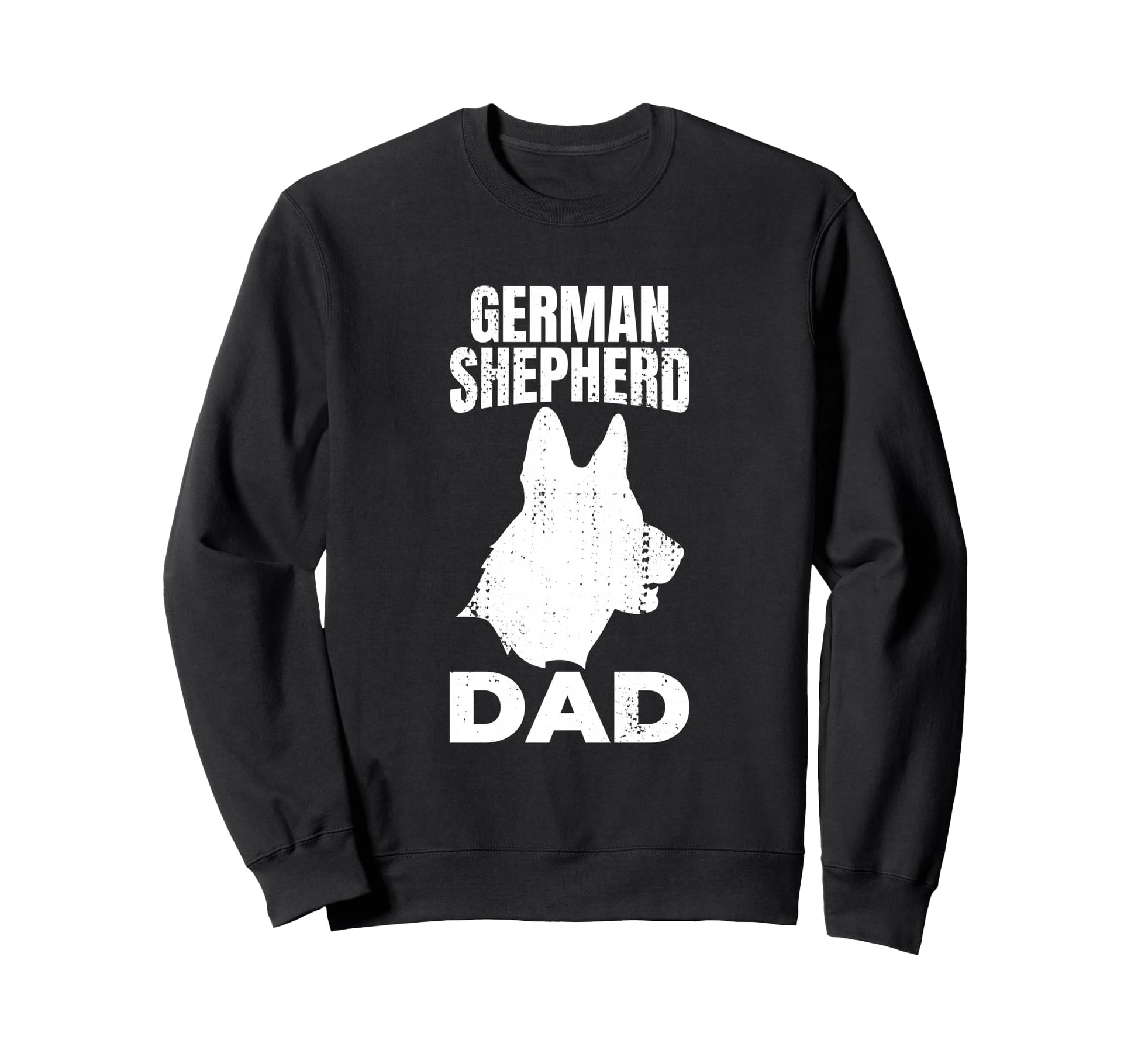 German Shepherd Dad Police Sweatshirt - Aesthetic Graphic for Adults - T-Shirt, Sweatshirt, Hoodie