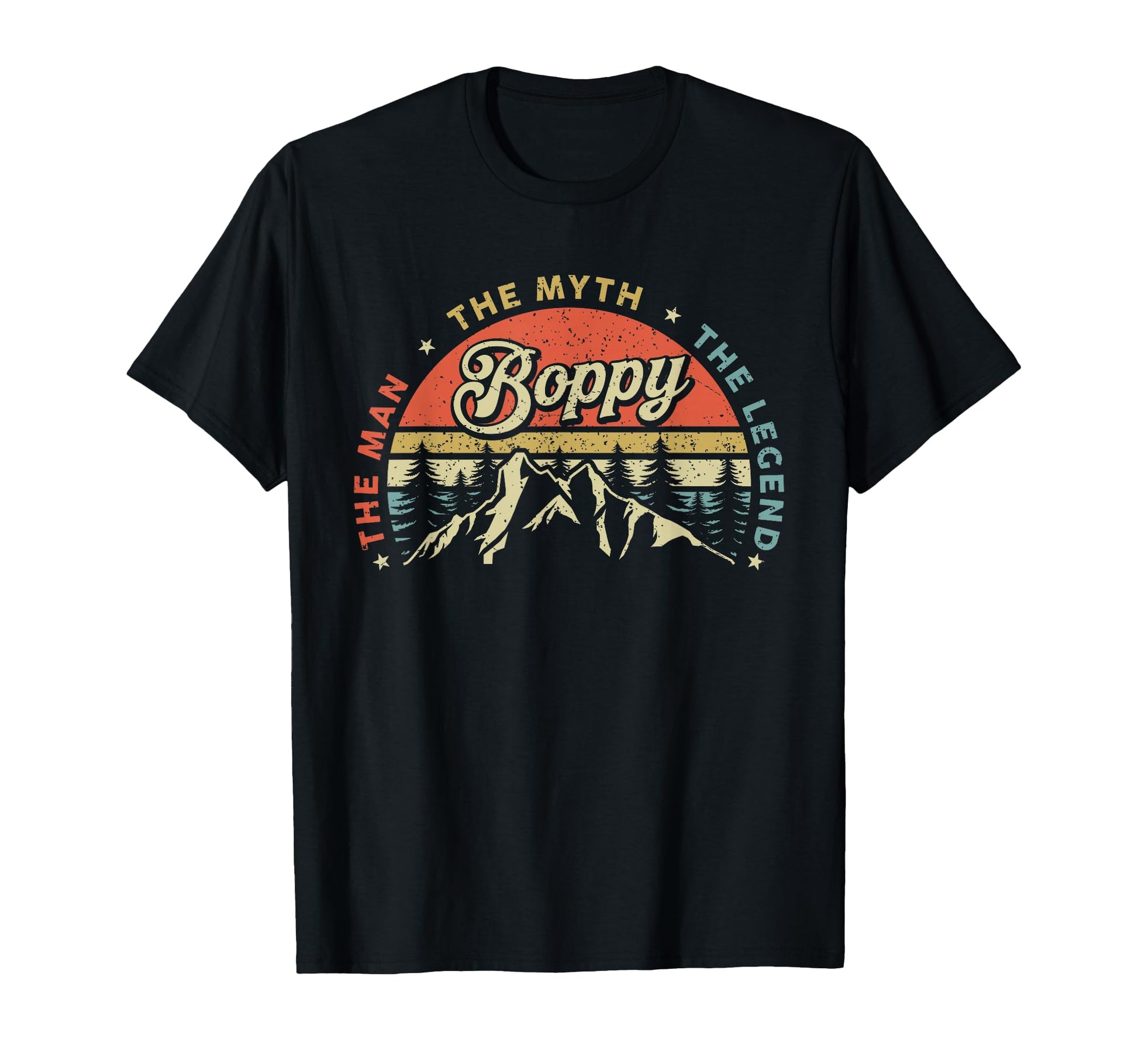Boppy Myth Legend Funny Fathers Day T-Shirt - Minimalist Print Men Women - T-Shirt, Sweatshirt, Hoodie