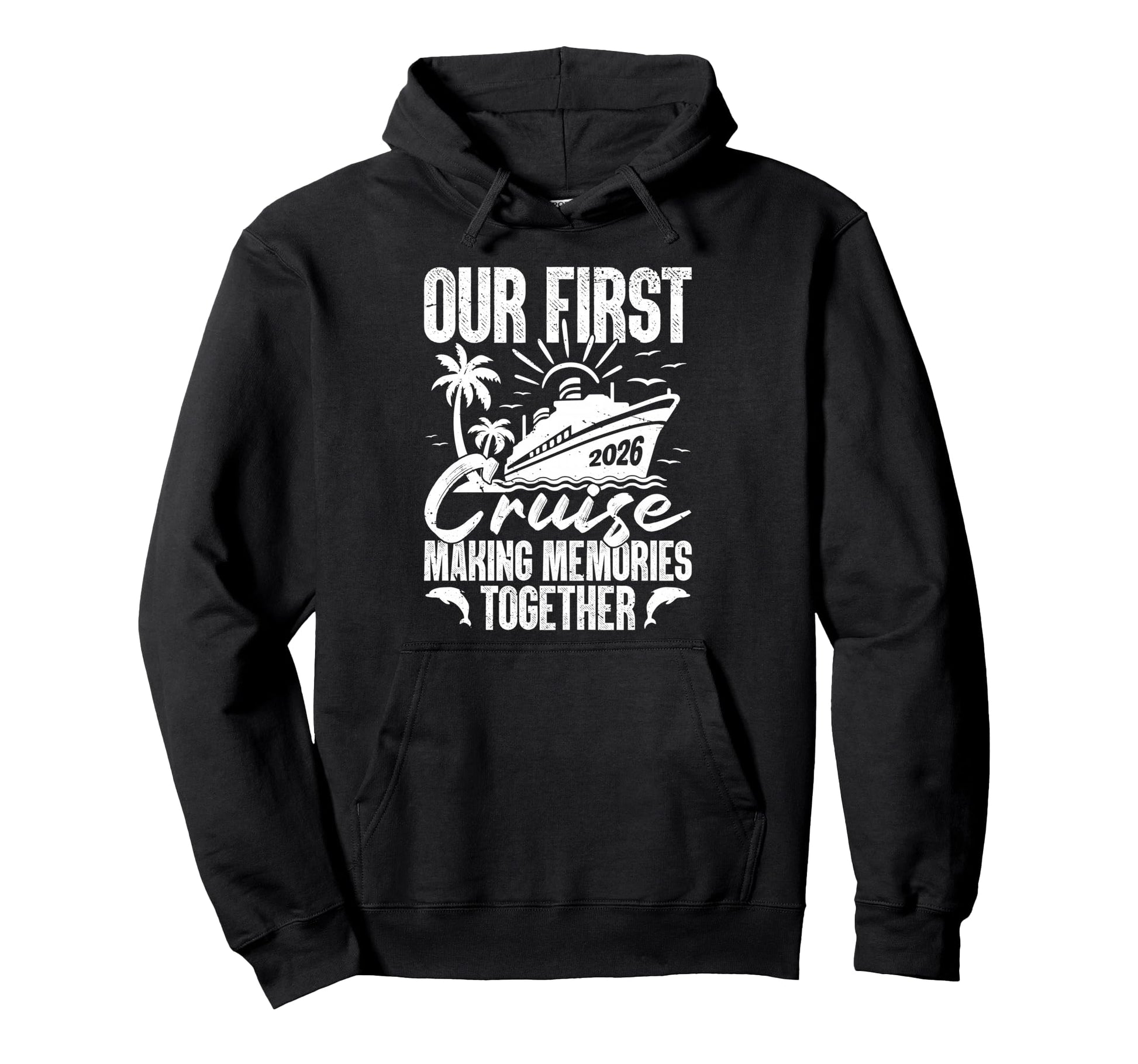 Miami Beach Florida Tropical Beach Hoodie - Custom Art Print for Adults - T-Shirt, Sweatshirt, Hoodie