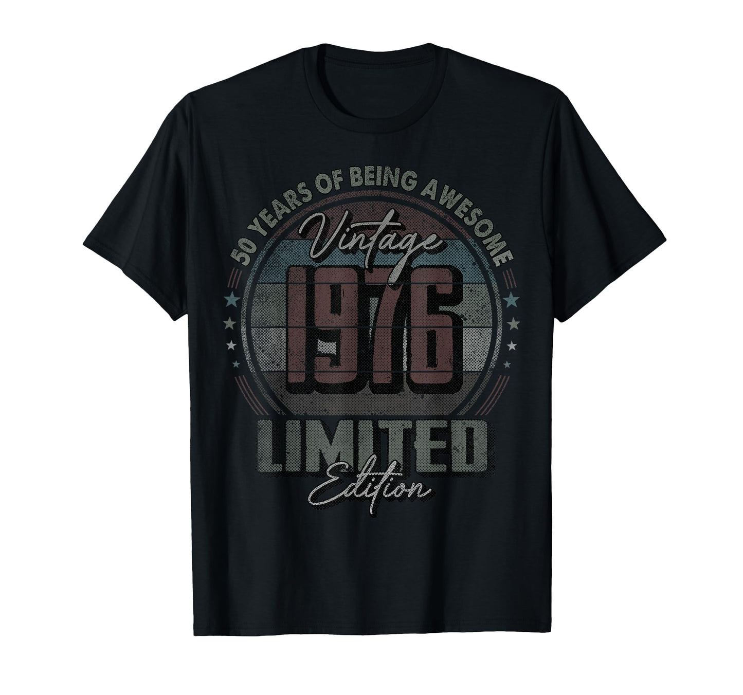 1976 50 Year Old 50Th Birthday T-Shirt - Streetwear Style for Adults - T-Shirt, Sweatshirt, Hoodie