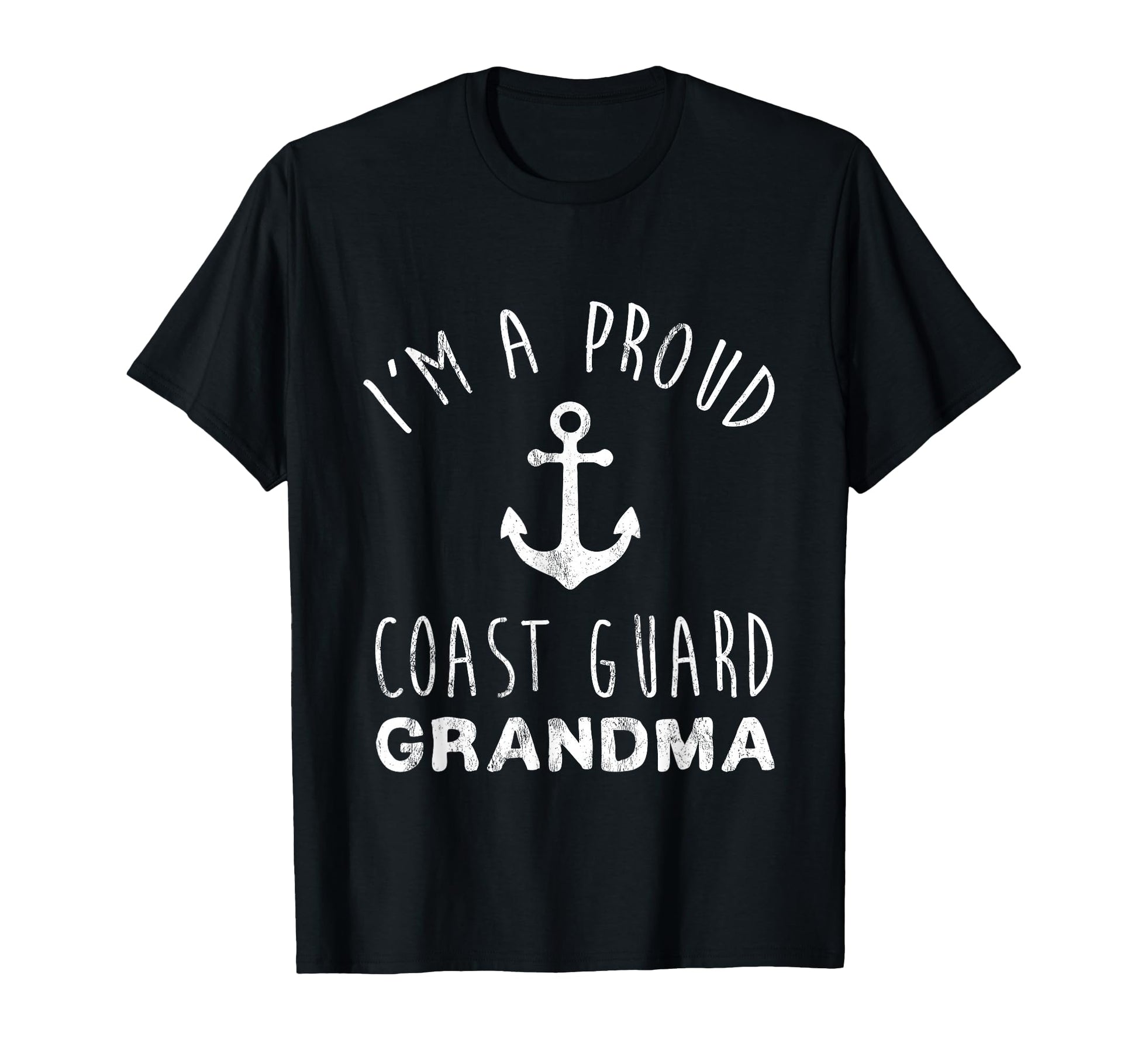Im Proud Coast Guard Grandmother Grandma T-Shirt - Graphic Print Unisex - T-Shirt, Sweatshirt, Hoodie