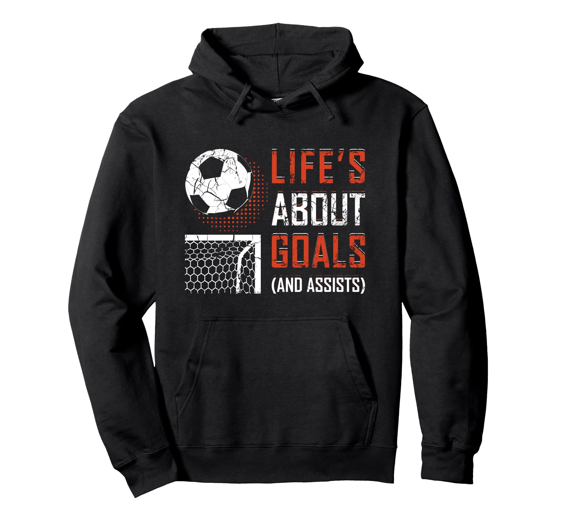 Funny Soccer Lover Teen Soccer Player Hoodie - Graphic Print Men Women - T-Shirt, Sweatshirt, Hoodie