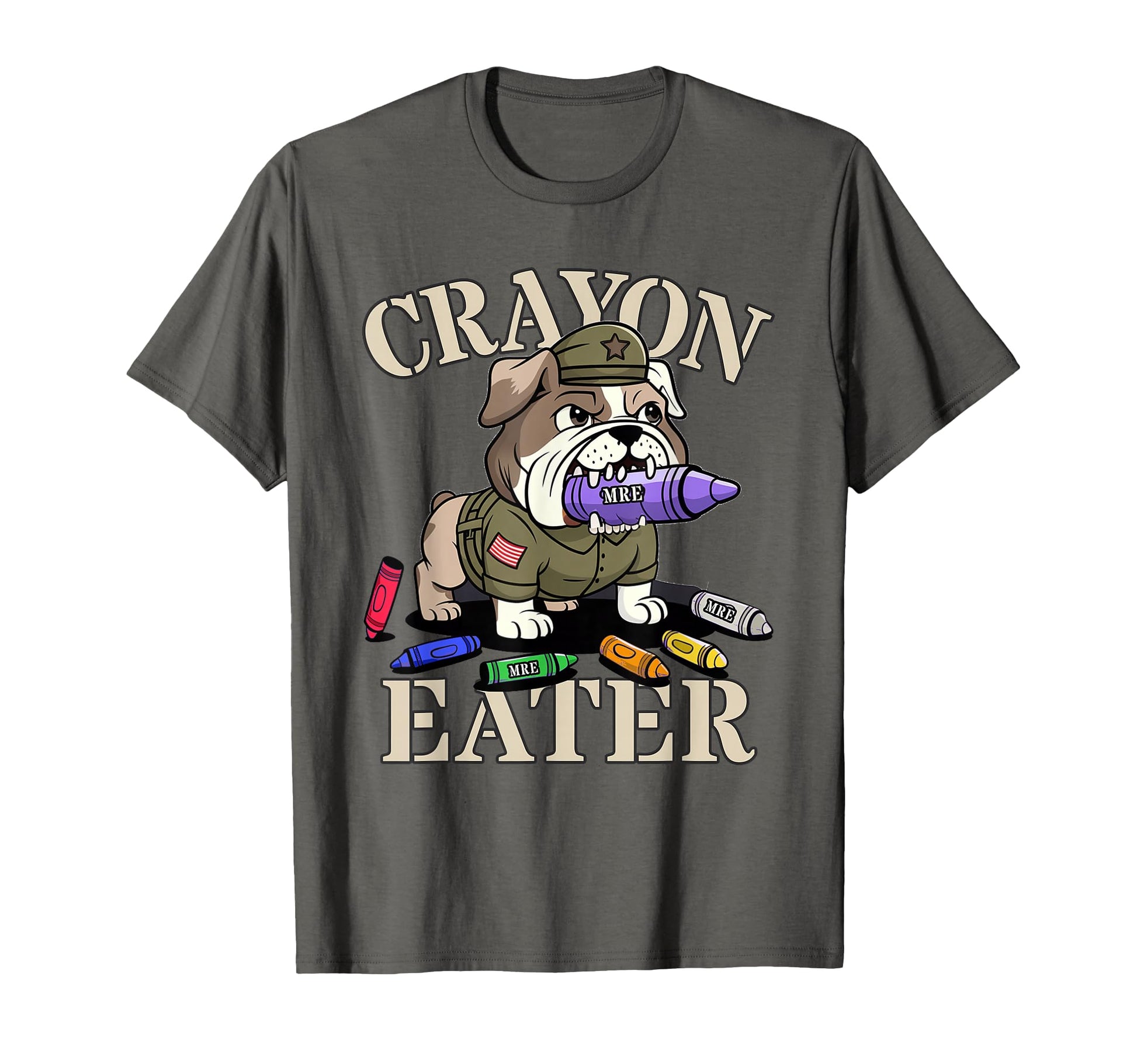 Sarcastic Crayon Eater Armed Forces T-Shirt - Streetwear Style Men Women - T-Shirt, Sweatshirt, Hoodie