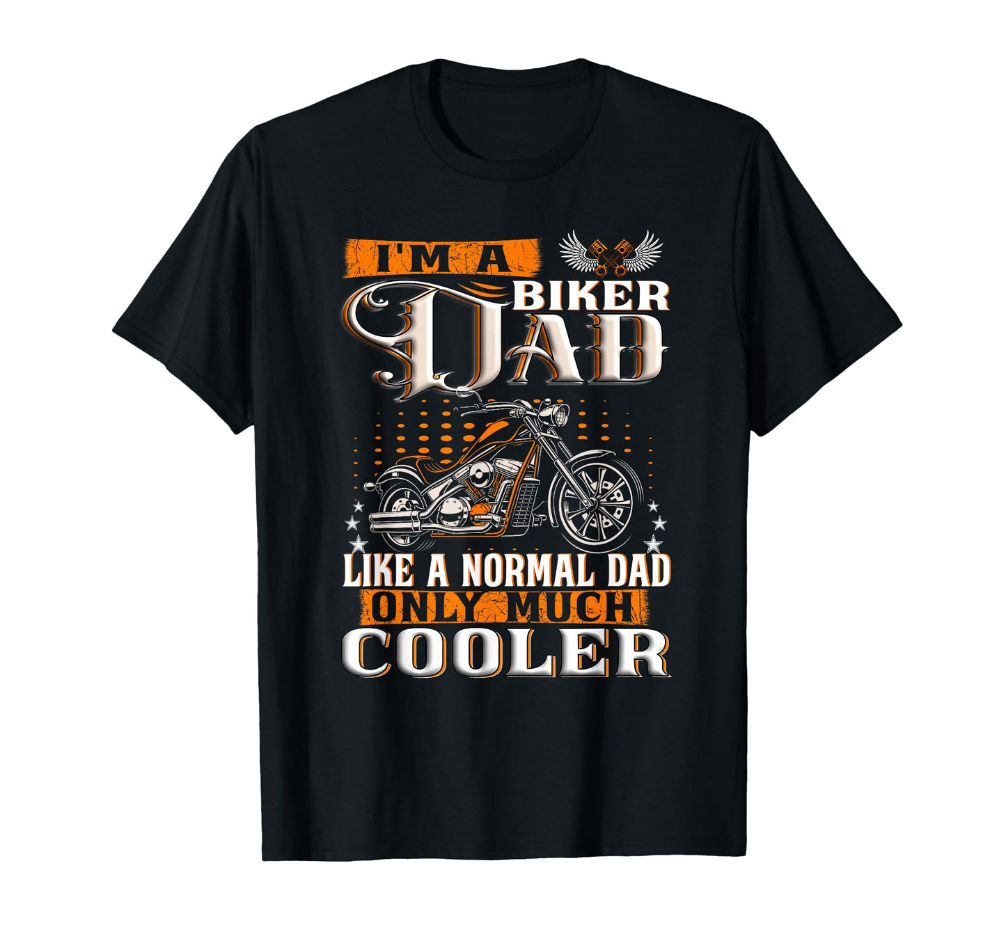 Gentlemen Funny Im Biker Dad T-Shirt - Custom Art Print for Adults - T-Shirt, Sweatshirt, Hoodie