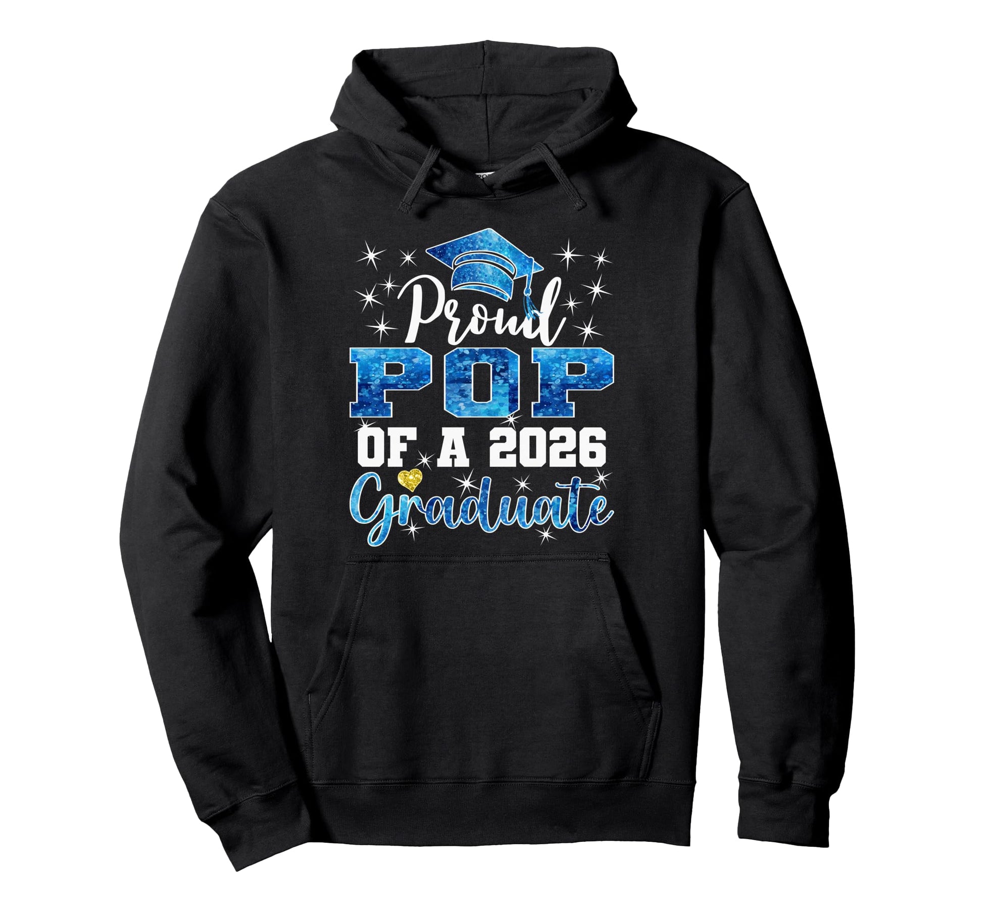 Super Proud Pop 2026 Graduate Senior Hoodie - Aesthetic Graphic Unisex - T-Shirt, Sweatshirt, Hoodie