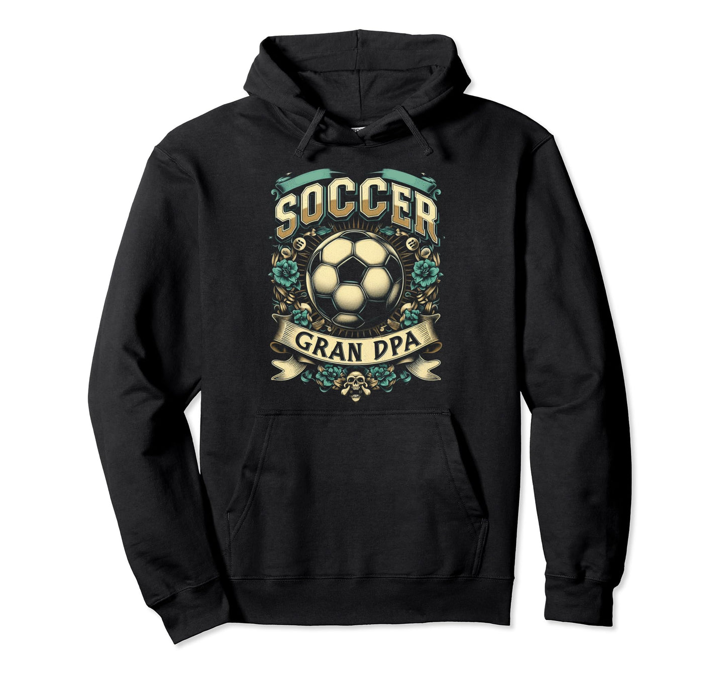 Soccer Grandpa Fathers Day Gift Hoodie - Trendy Graphic for Adults - T-Shirt, Sweatshirt, Hoodie