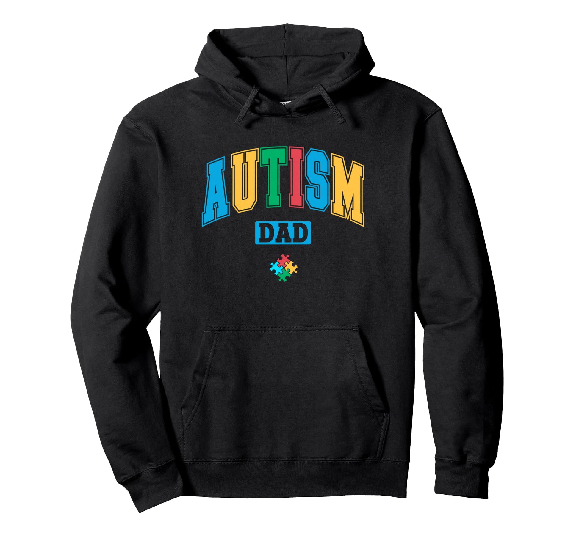 Autism Dad Fathers Day Autistic Hoodie - Aesthetic Graphic for Adults - T-Shirt, Sweatshirt, Hoodie