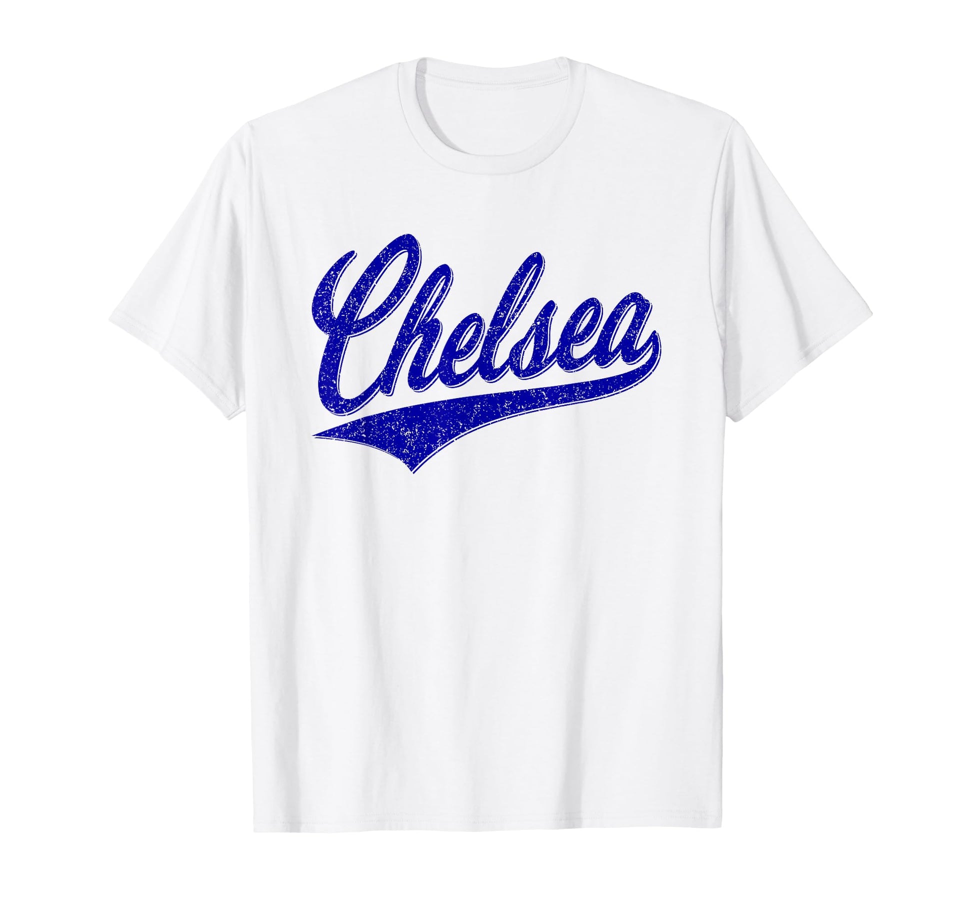 Chelsea London England Script Sporty T-Shirt - Graphic Print for Adults - T-Shirt, Sweatshirt, Hoodie