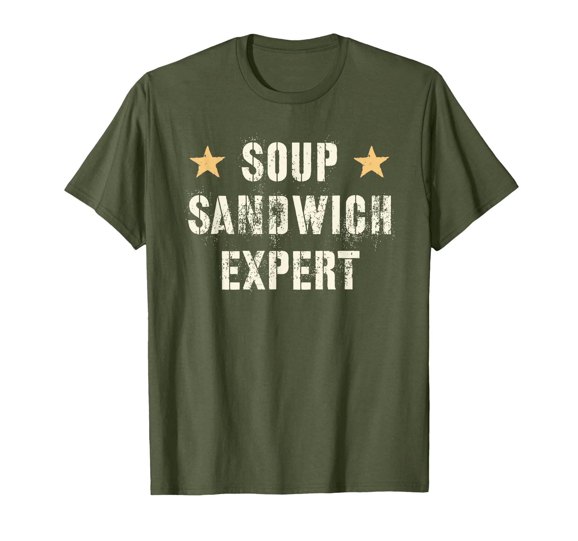 Patriotic Soup Sandwich Expert T-Shirt - Fun Novelty Design for Adults - T-Shirt, Sweatshirt, Hoodie