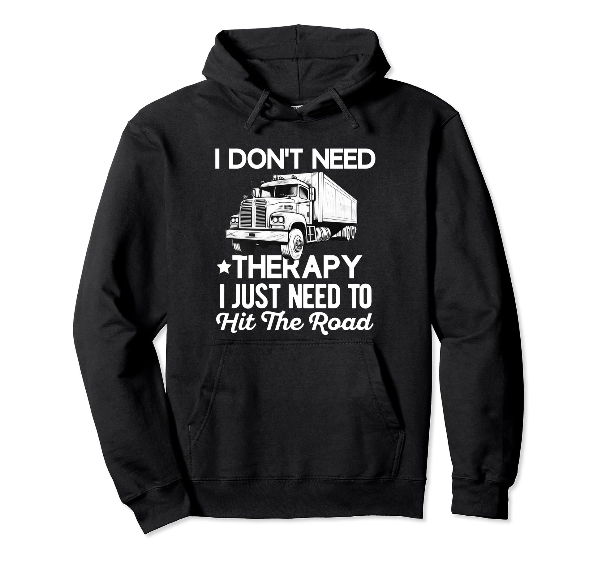 Truck Driver Trucker Dad Funny Hoodie - Streetwear Style Men Women - T-Shirt, Sweatshirt, Hoodie