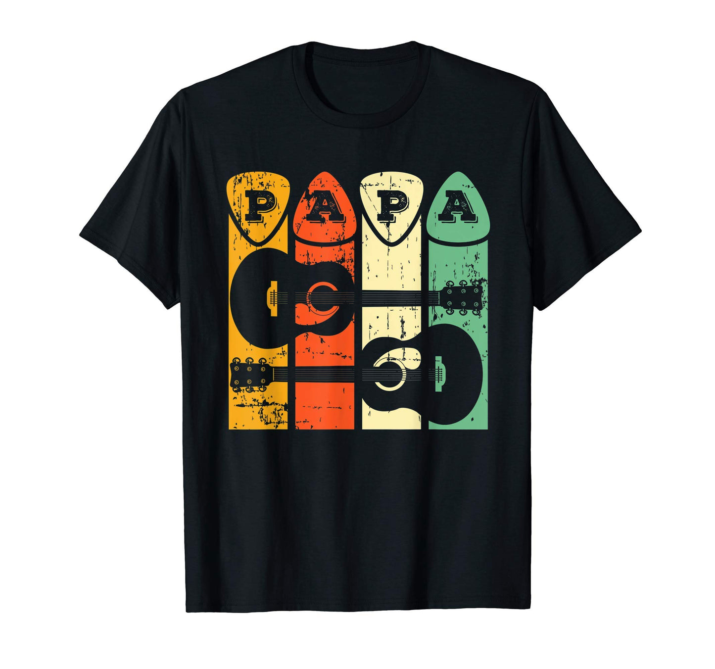 Acoustic Guitar Papa Gift Guitarist T-Shirt - Unique Graphic for Adults - T-Shirt, Sweatshirt, Hoodie