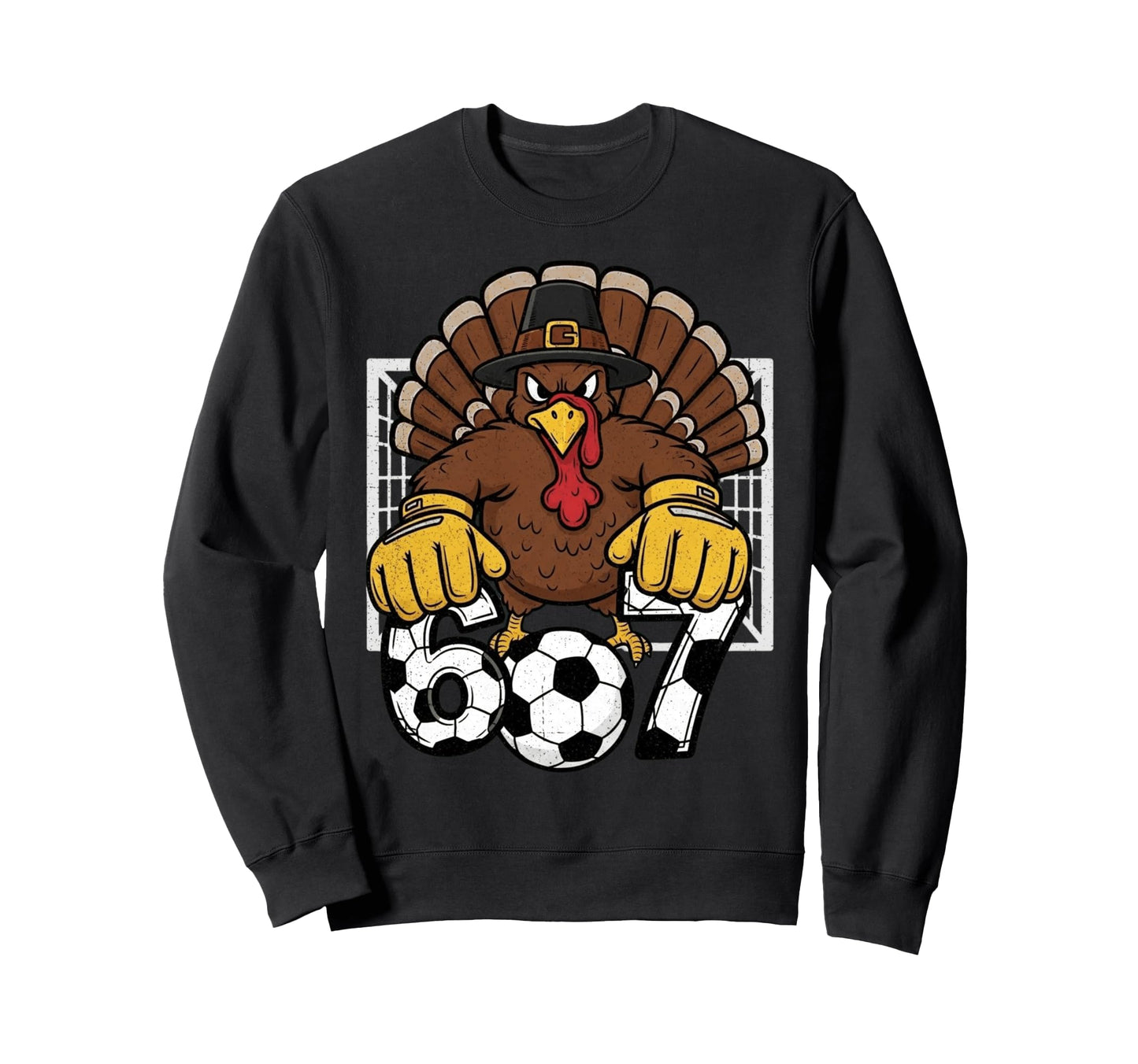 Turkey Goalie Soccer 67 Six Seven Sweatshirt - Trendy Graphic Men Women - T-Shirt, Sweatshirt, Hoodie