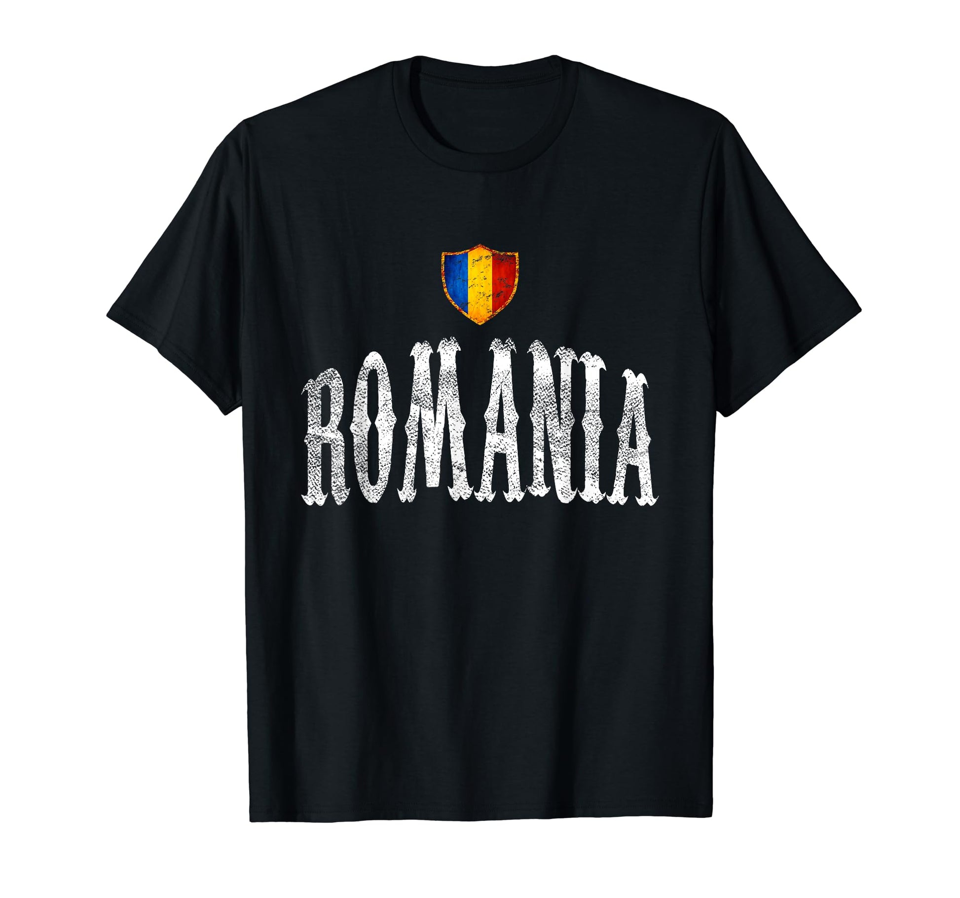 Romania Flag Romanians Pride T-Shirt - Fun Novelty Design for Adults - T-Shirt, Sweatshirt, Hoodie