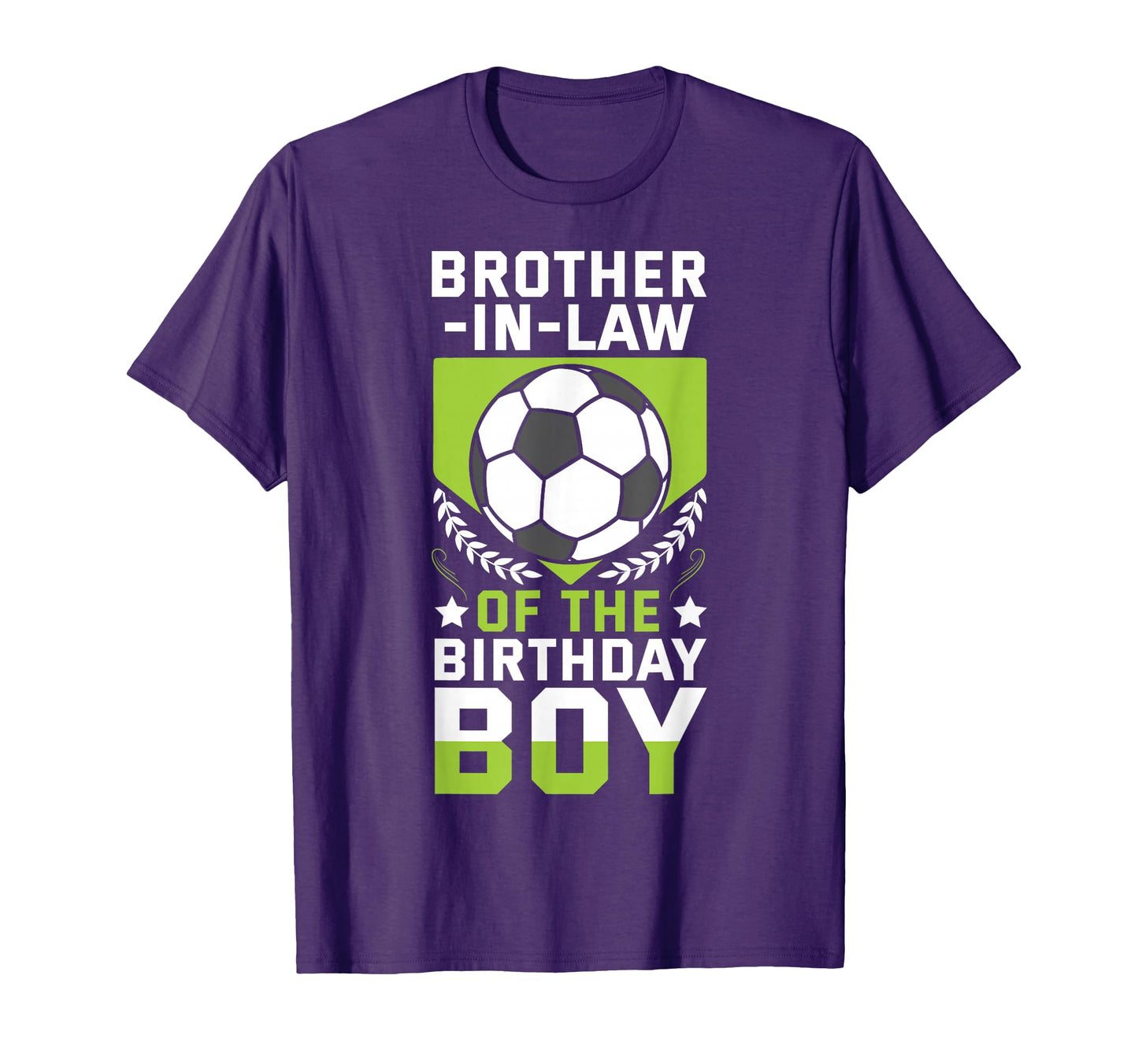 Brother Law Birthday Soccer Player T-Shirt - Unique Graphic for Adults - T-Shirt, Sweatshirt, Hoodie