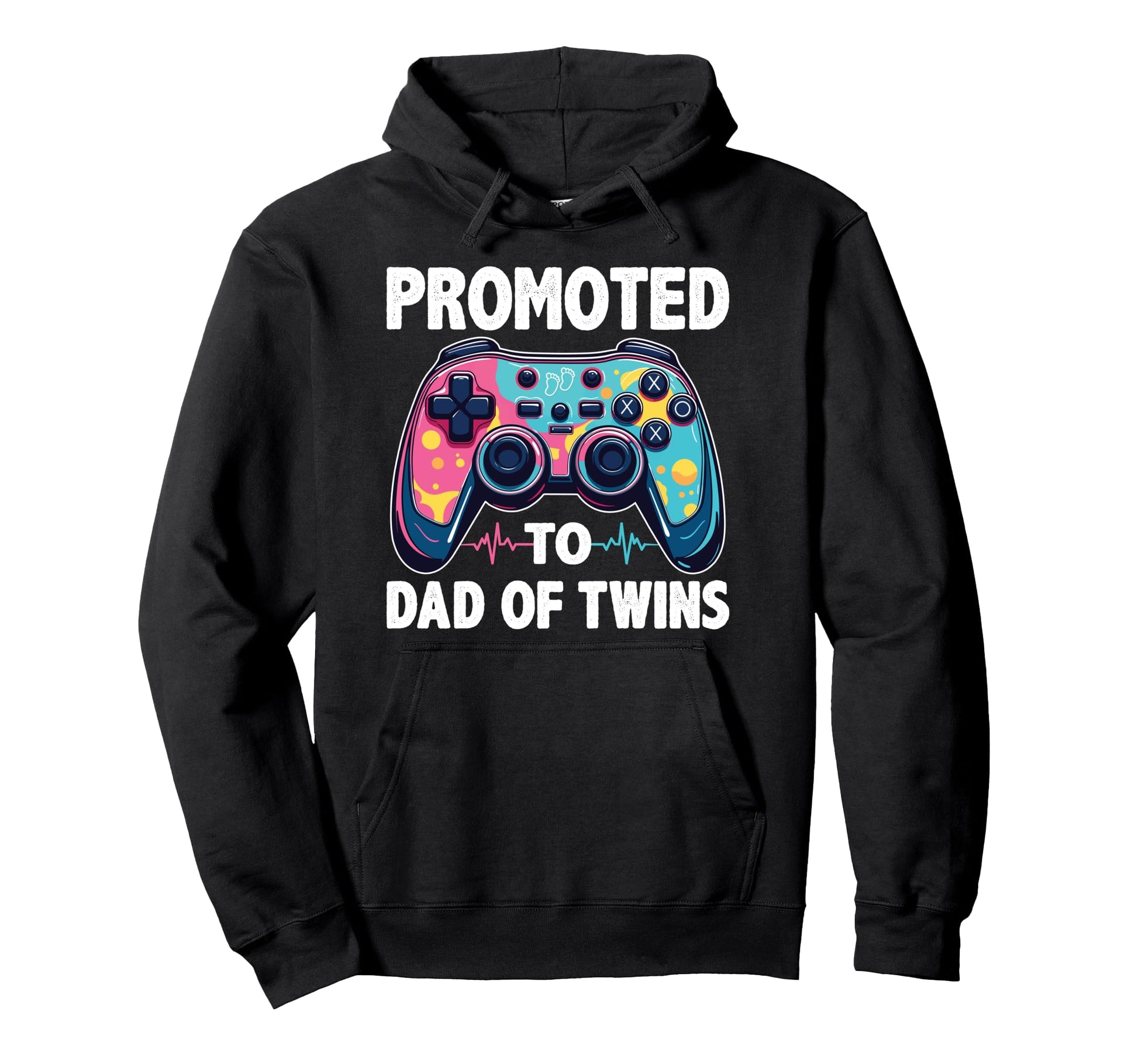 Video Gamer Gender Reveal Party Hoodie - Minimalist Print Men Women - T-Shirt, Sweatshirt, Hoodie