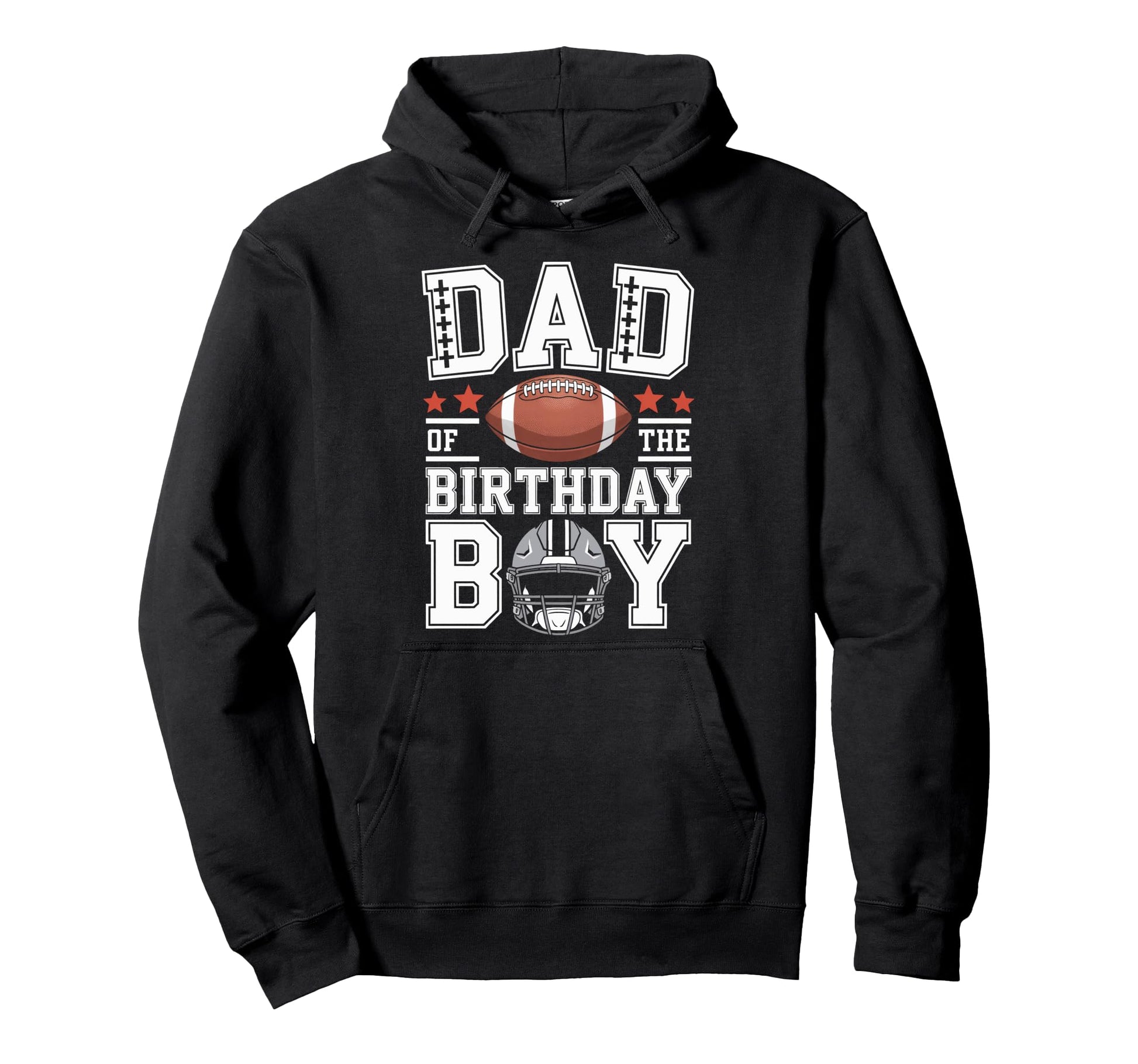 Dad Birthday Sports Theme Fun Hoodie - Fun Novelty Design Men Women - T-Shirt, Sweatshirt, Hoodie