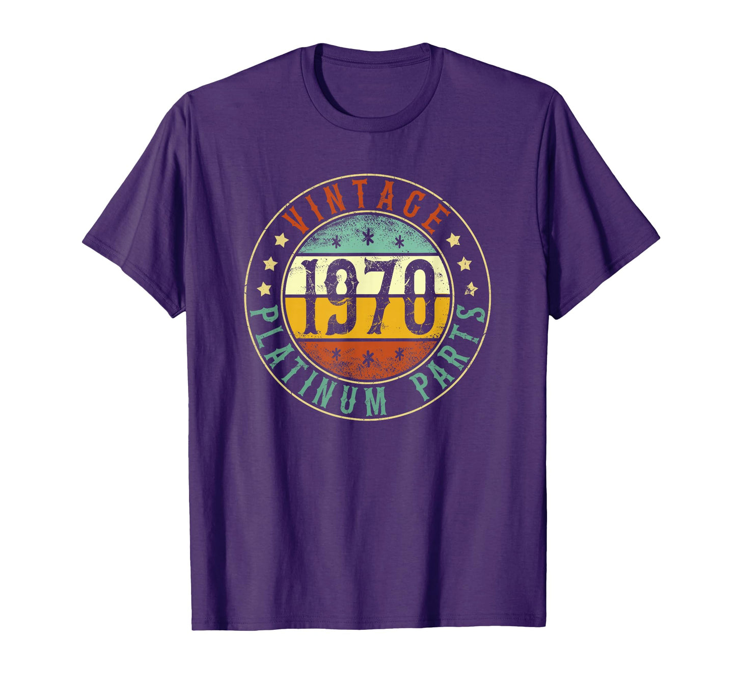 1970 Birthday Platinum Parts Born 1970 T-Shirt - Aesthetic Graphic Unisex - T-Shirt, Sweatshirt, Hoodie
