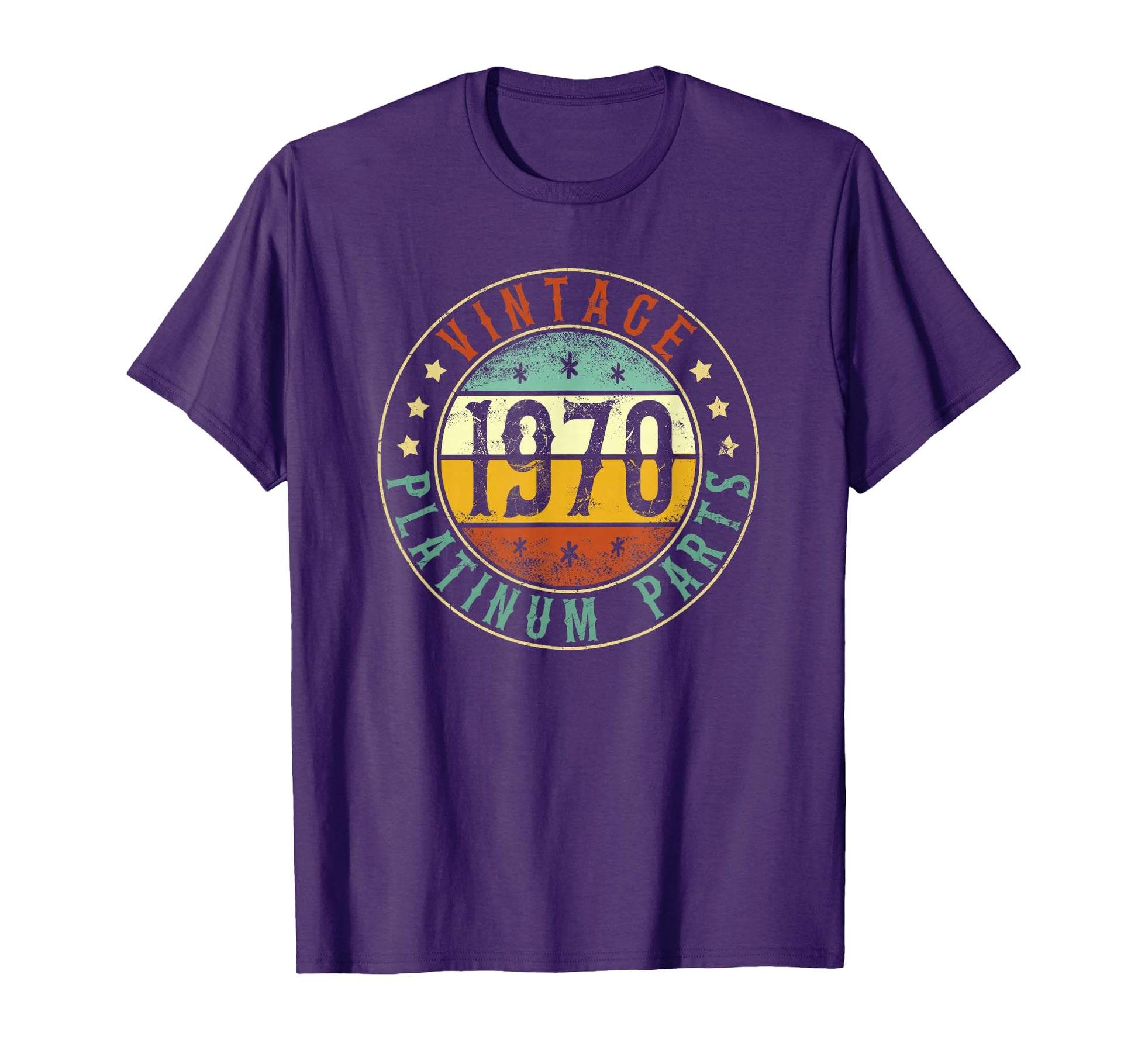 1970 Birthday Platinum Parts Born 1970 T-Shirt - Aesthetic Graphic Unisex - T-Shirt, Sweatshirt, Hoodie