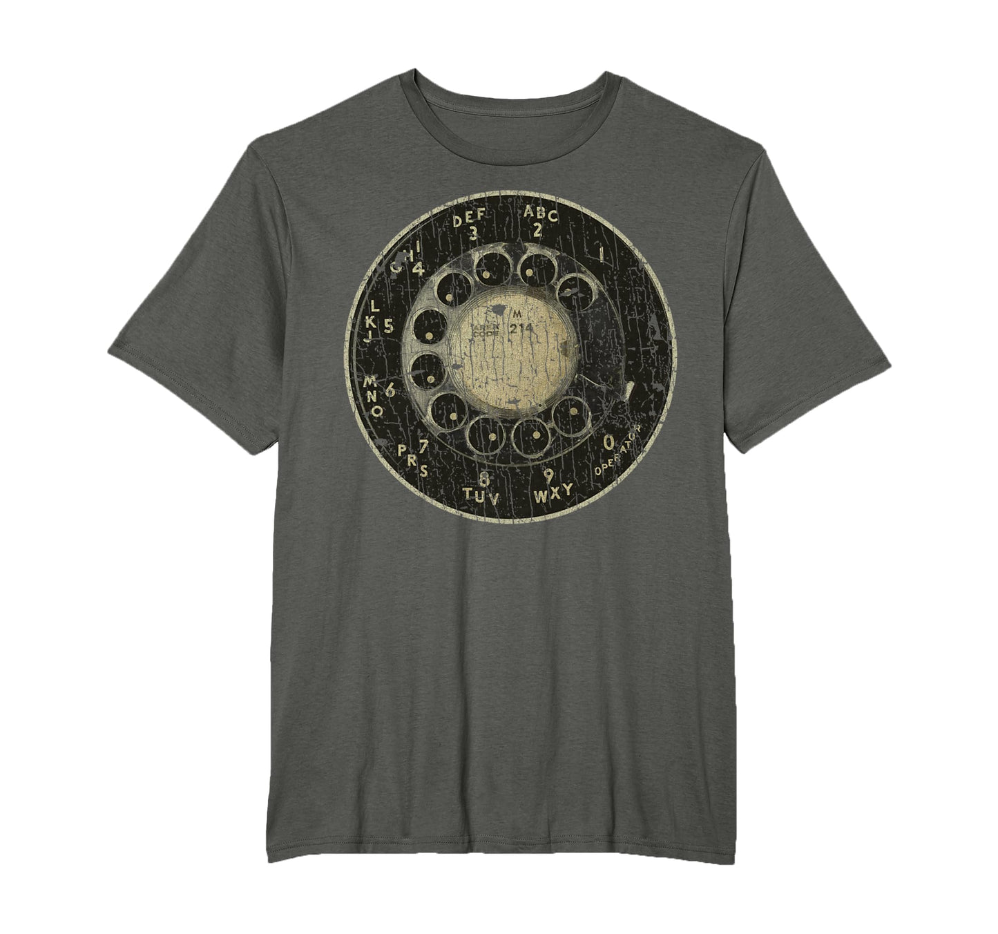 Rotary Dial Phone 60S Telephone T-Shirt - Fun Novelty Design for Adults - T-Shirt, Sweatshirt, Hoodie