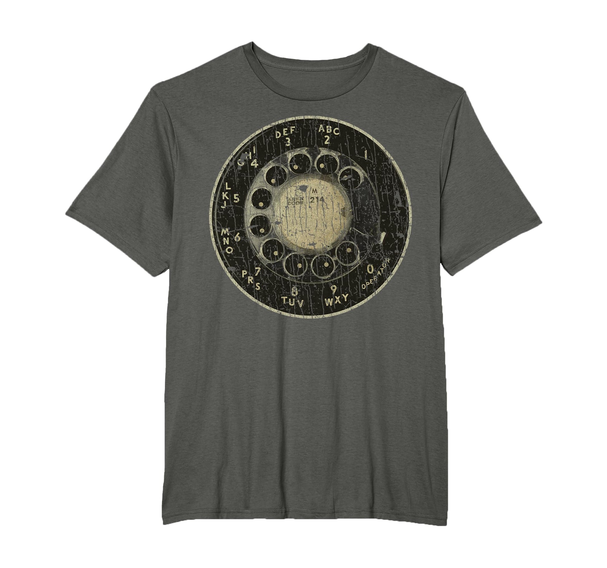 Rotary Dial Phone 60S Telephone T-Shirt - Fun Novelty Design for Adults - T-Shirt, Sweatshirt, Hoodie