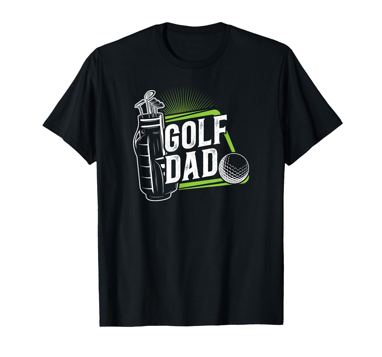 Golf Dad Golf Player Dad Golf Father T-Shirt - Custom Art Print Unisex - T-Shirt, Sweatshirt, Hoodie