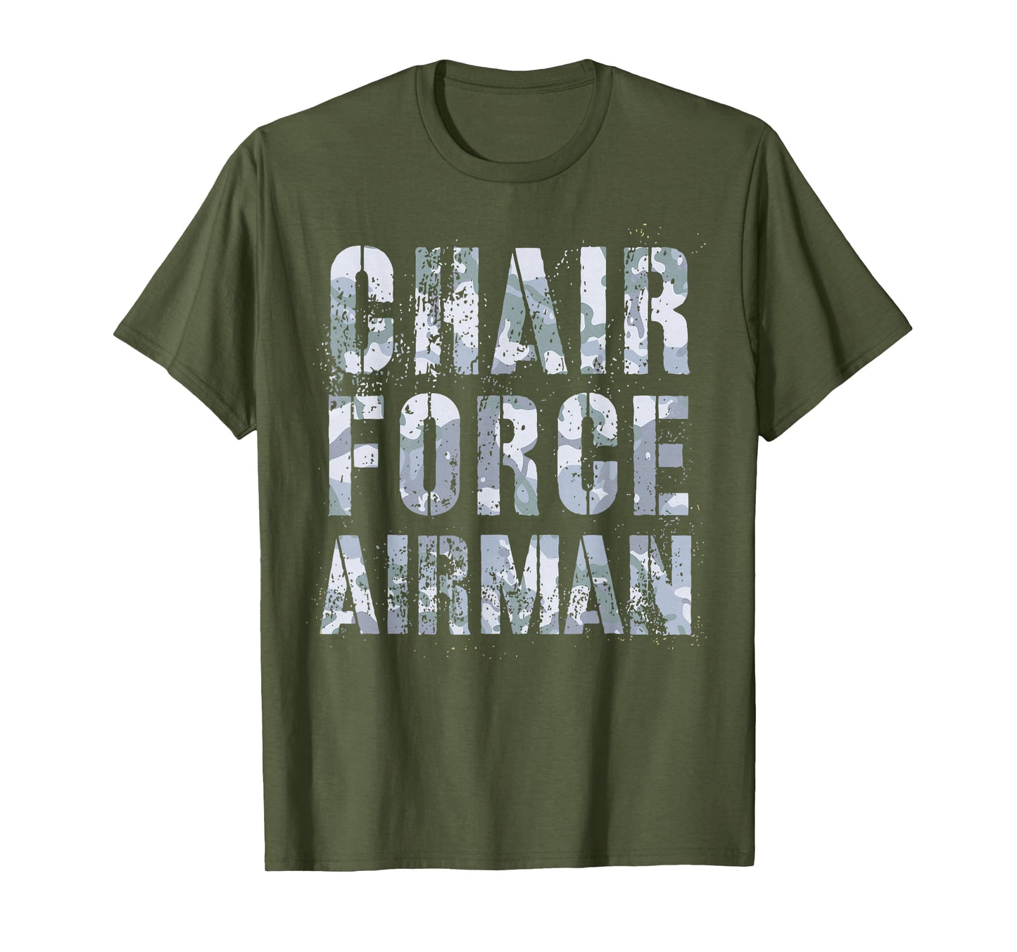 Sarcastic Chair Force Airman Warrior T-Shirt - Trendy Graphic Men Women - T-Shirt, Sweatshirt, Hoodie