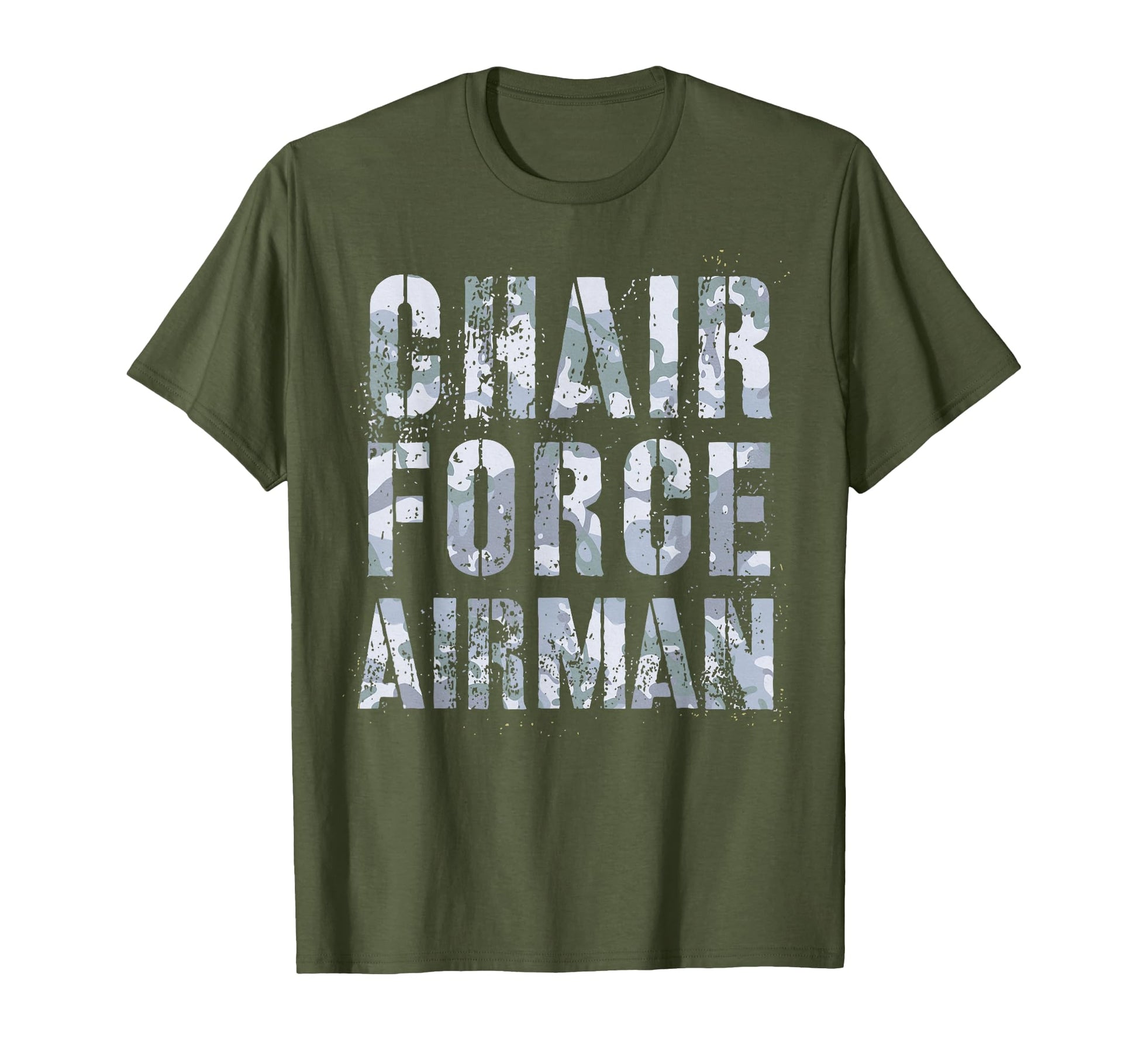 Sarcastic Chair Force Airman Warrior T-Shirt - Trendy Graphic Men Women - T-Shirt, Sweatshirt, Hoodie