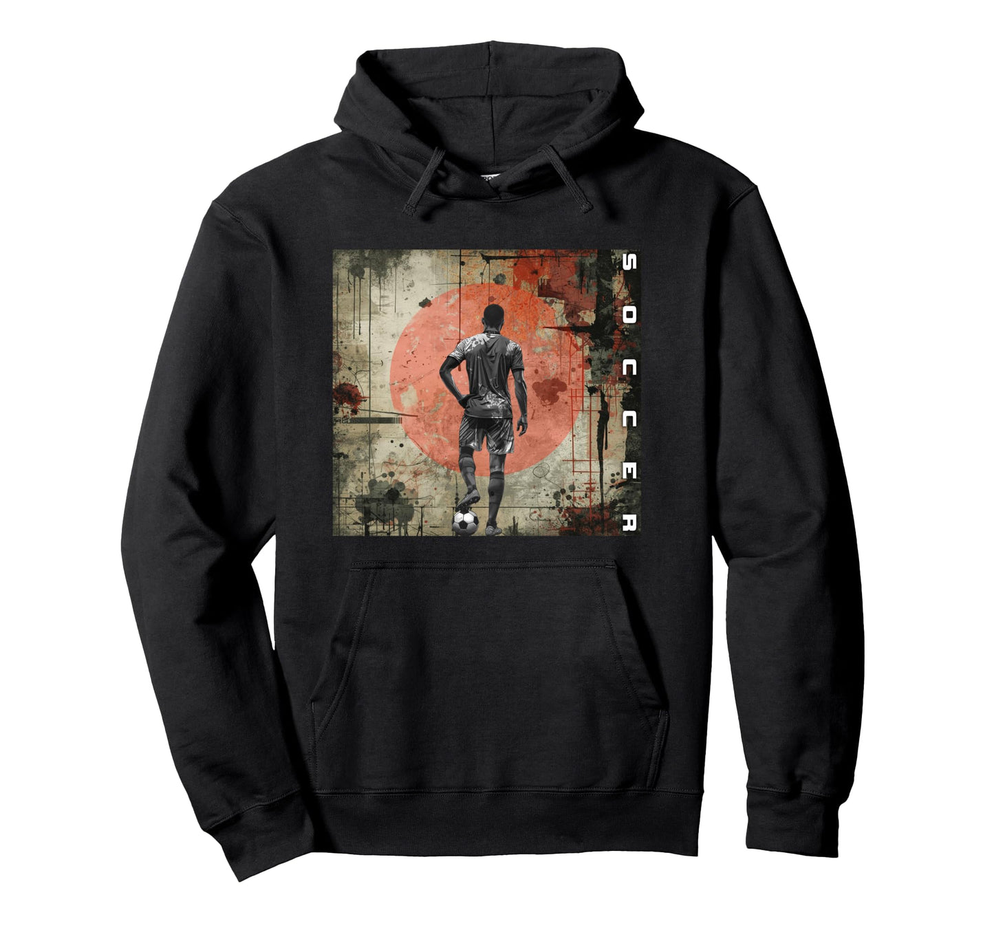 Soccer Hoodie - Aesthetic Graphic Men Women - T-Shirt, Sweatshirt, Hoodie