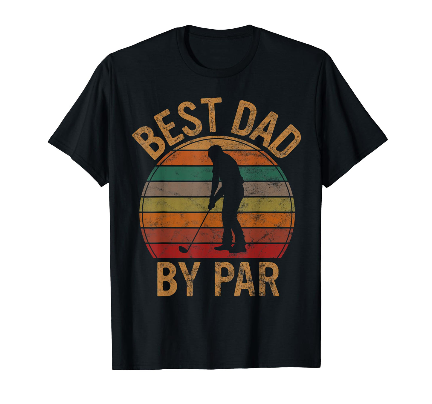 Best Dad Par Fathers Day Golf Lover T-Shirt - Custom Art Print for Adults - T-Shirt, Sweatshirt, Hoodie