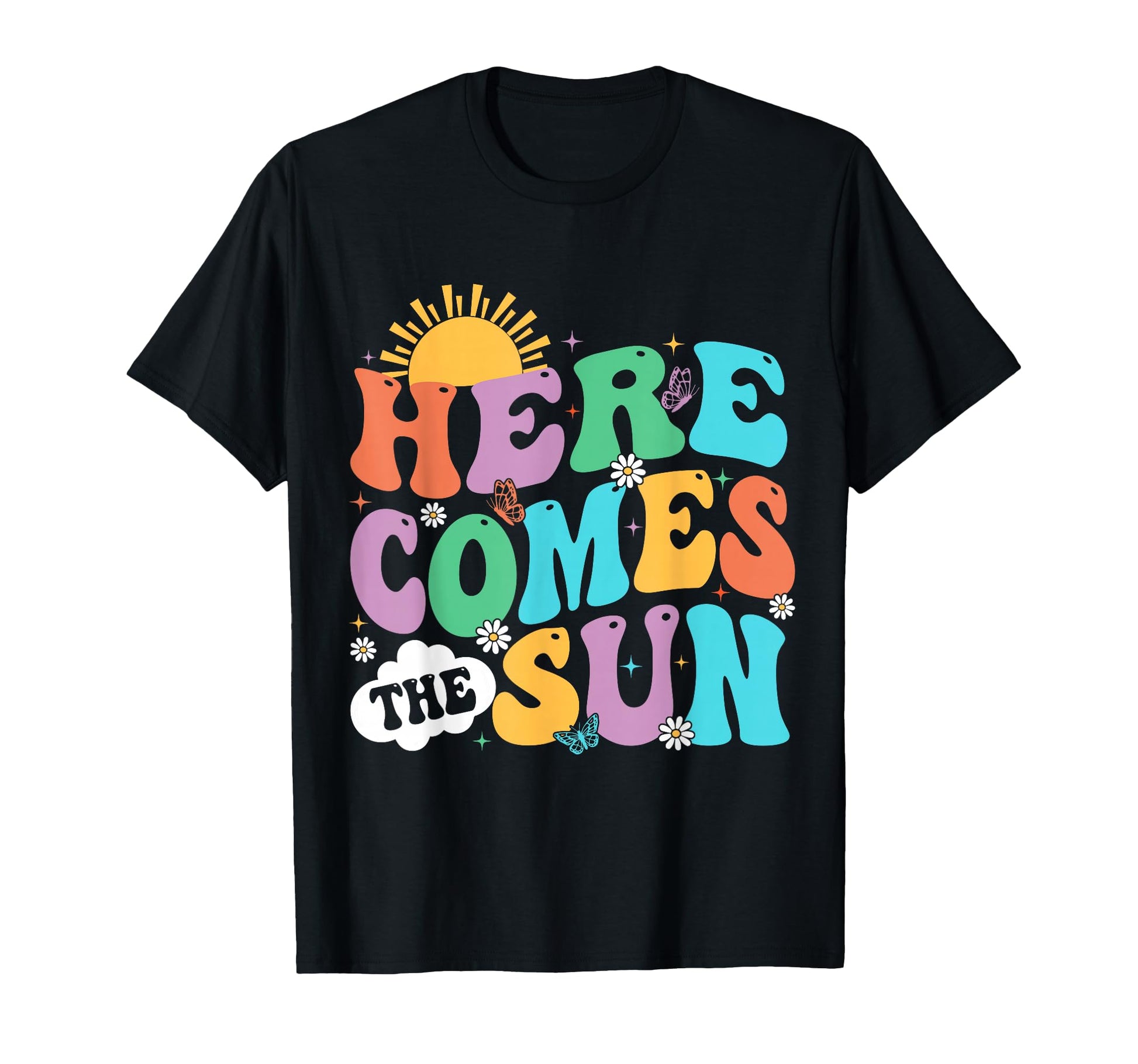 Here Comes Sun Summer Vacation Beach T-Shirt - Streetwear Style Unisex - T-Shirt, Sweatshirt, Hoodie