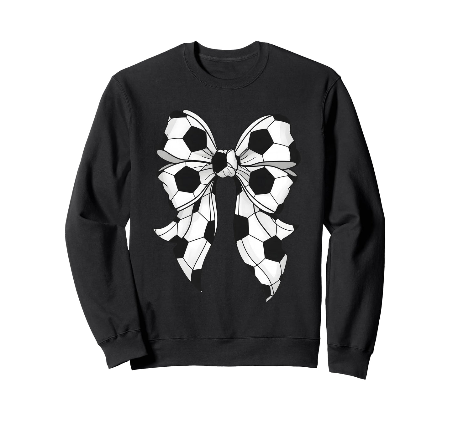 Soccer Coquette Bow Soccer Mama Mom Sweatshirt - Streetwear Style Unisex - T-Shirt, Sweatshirt, Hoodie