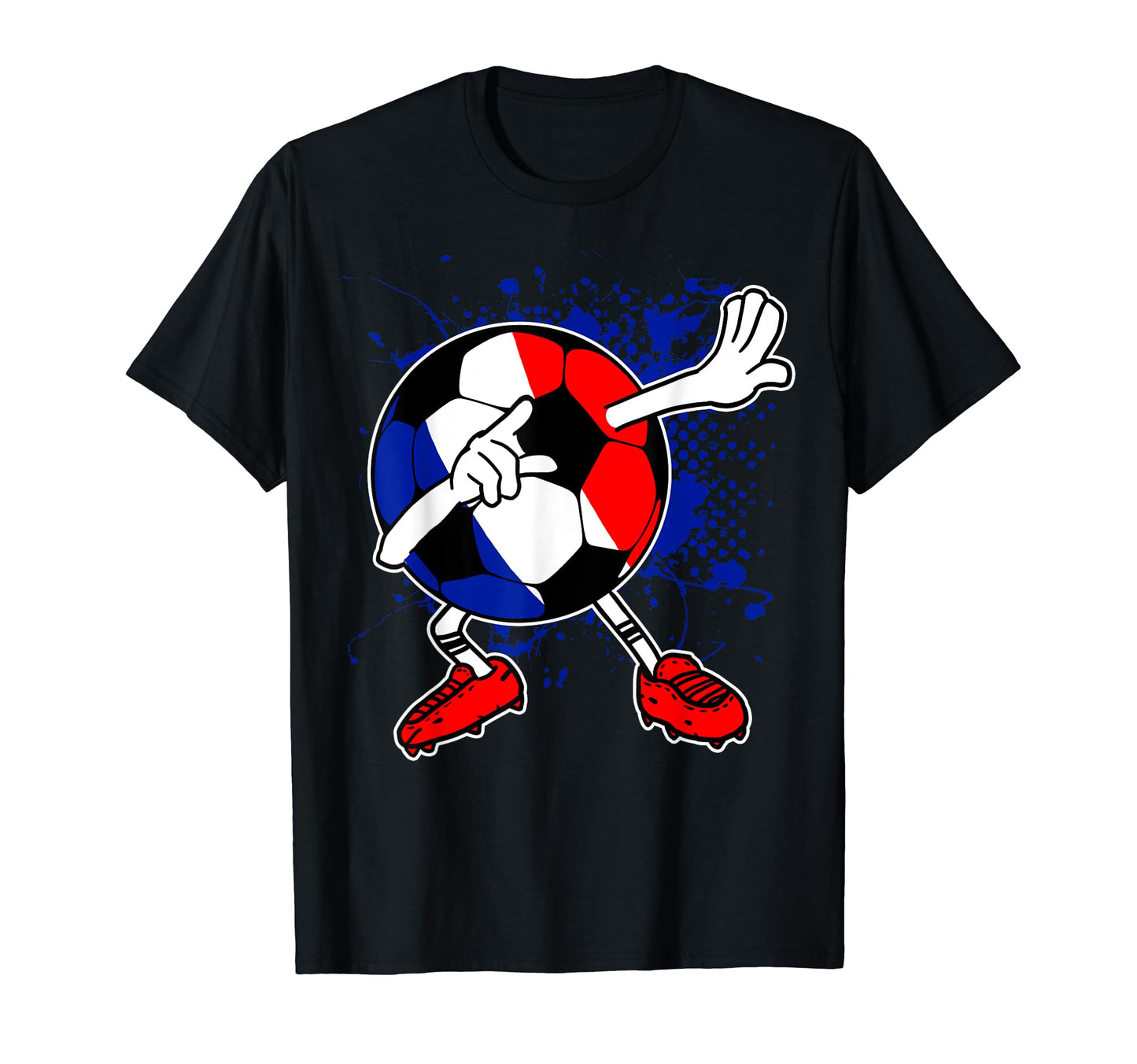 Dabbing France Soccer French Football T-Shirt - Novelty Apparel Men Women - T-Shirt, Sweatshirt, Hoodie