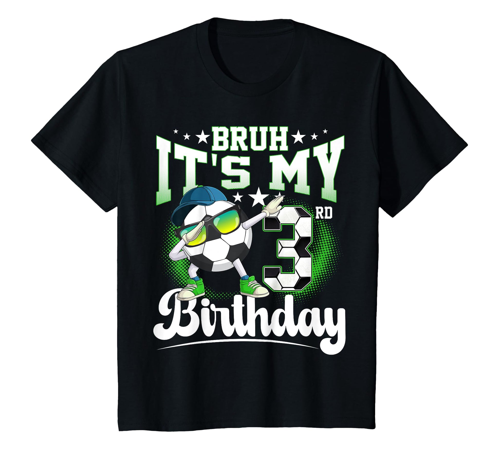 3 Years Old Birthday Bruh Its My 3Rd T-Shirt - Unique Graphic for Adults - T-Shirt, Sweatshirt, Hoodie