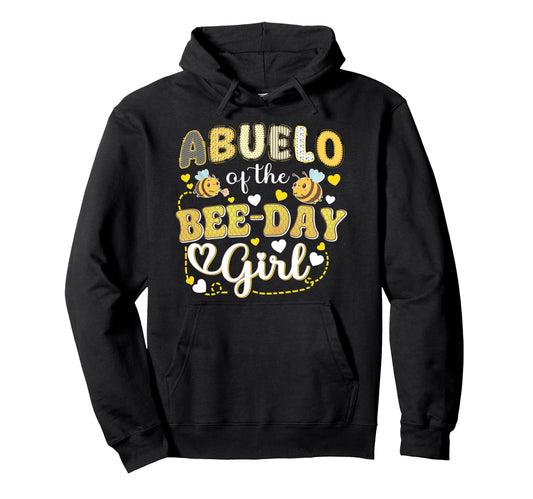 Abuelo Bee Day Funny Bee Birthday Hoodie - Streetwear Style for Adults - T-Shirt, Sweatshirt, Hoodie