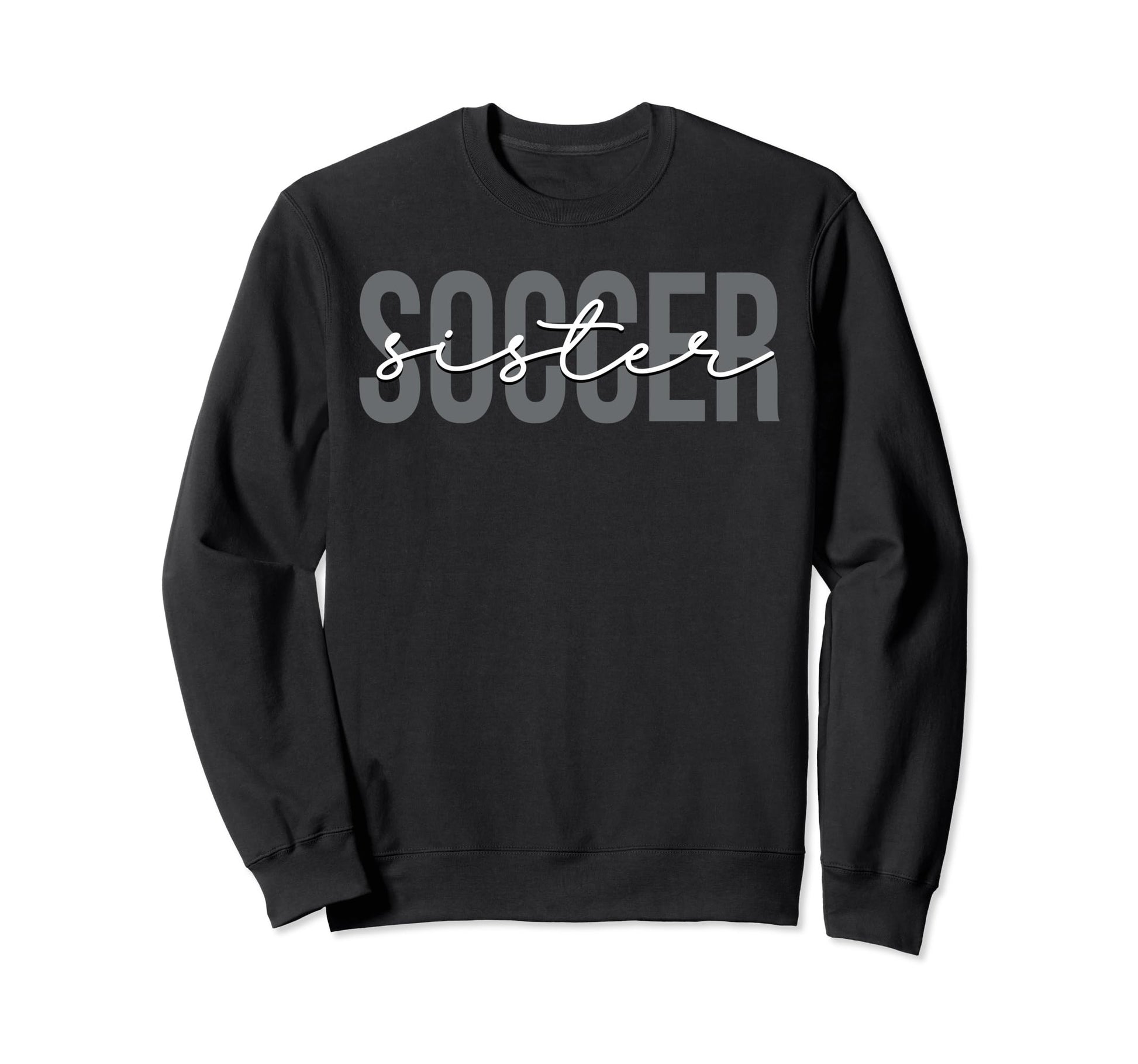 Soccer Sister Soccer Player Sport Gifts Hoodie - Custom Art Print Men Women - T-Shirt, Sweatshirt, Hoodie