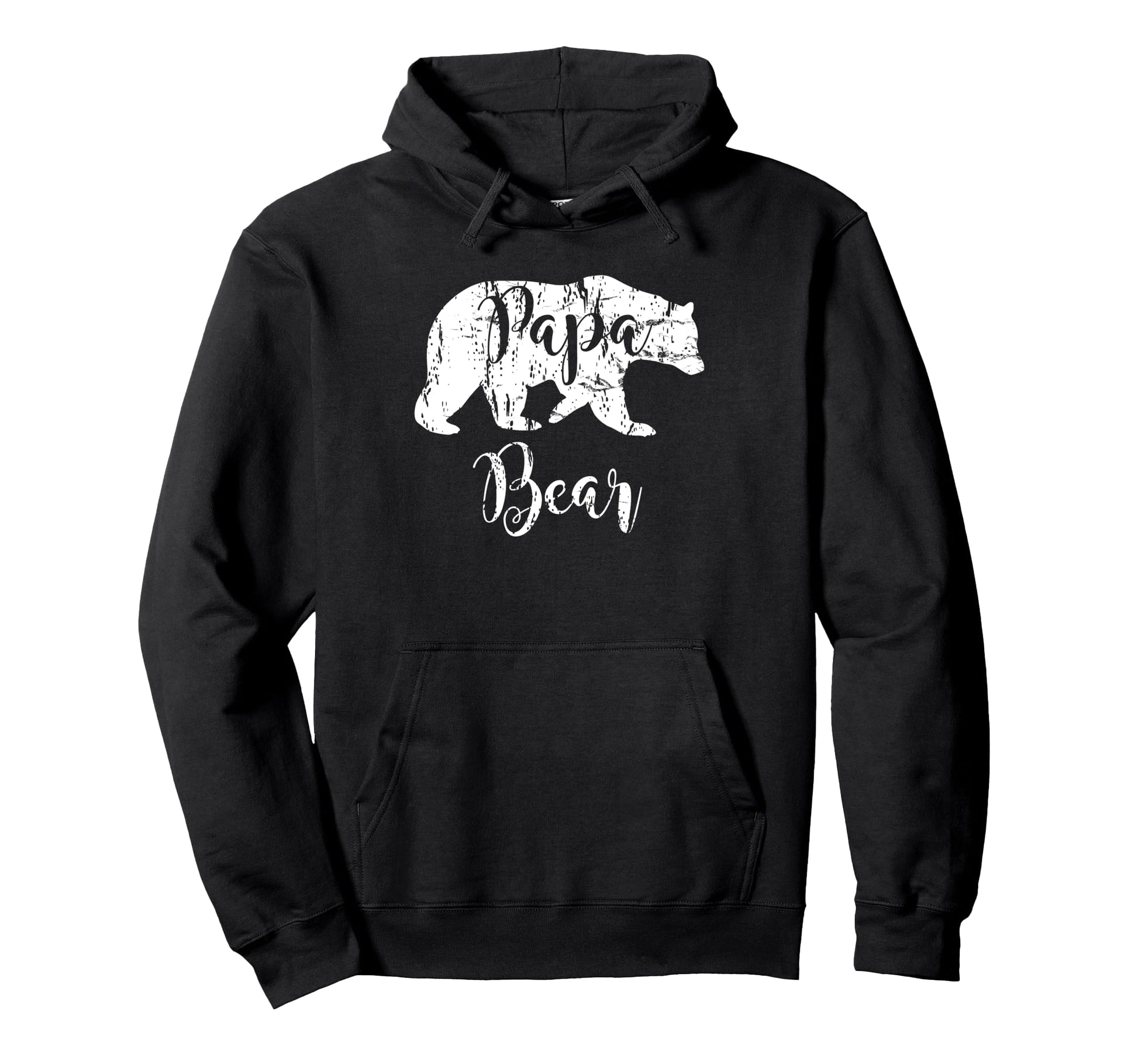 Papa Bear Dad Father Gift Hoodie - Unique Graphic Unisex - T-Shirt, Sweatshirt, Hoodie