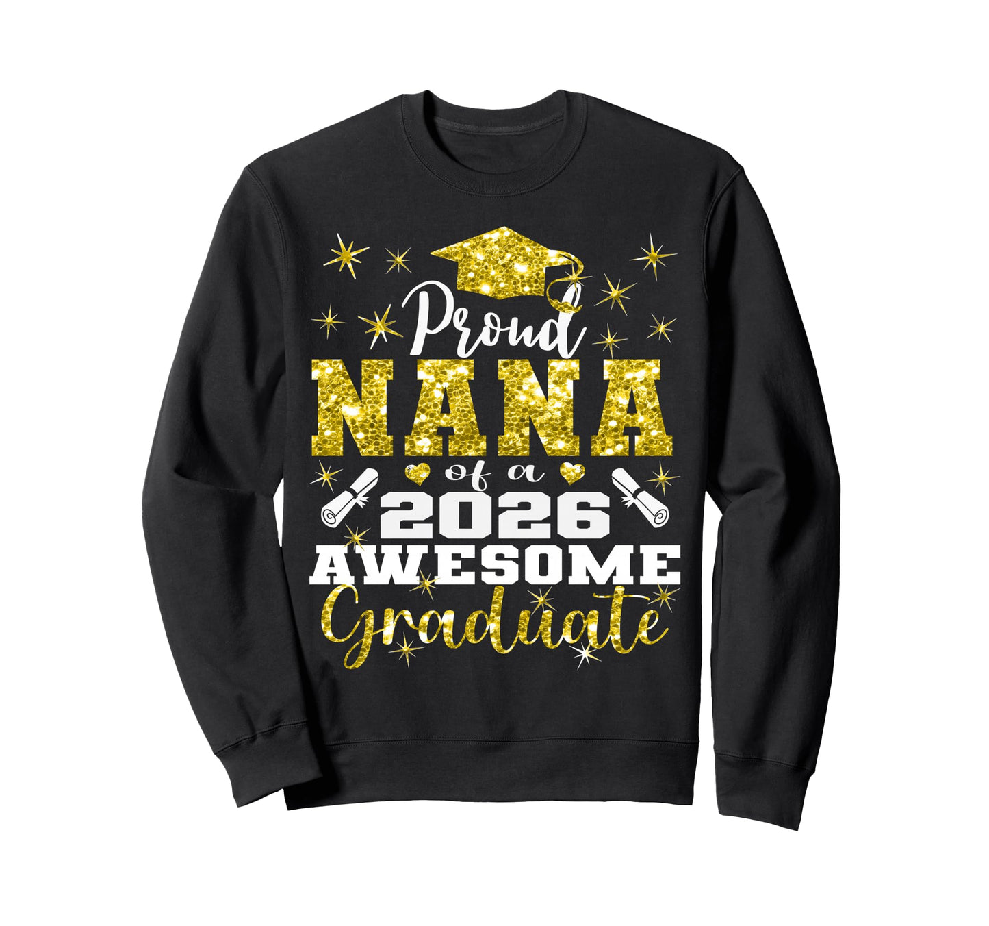 Super Proud Homie 2026 Graduate Sweatshirt - Fun Novelty Design for Adults - T-Shirt, Sweatshirt, Hoodie