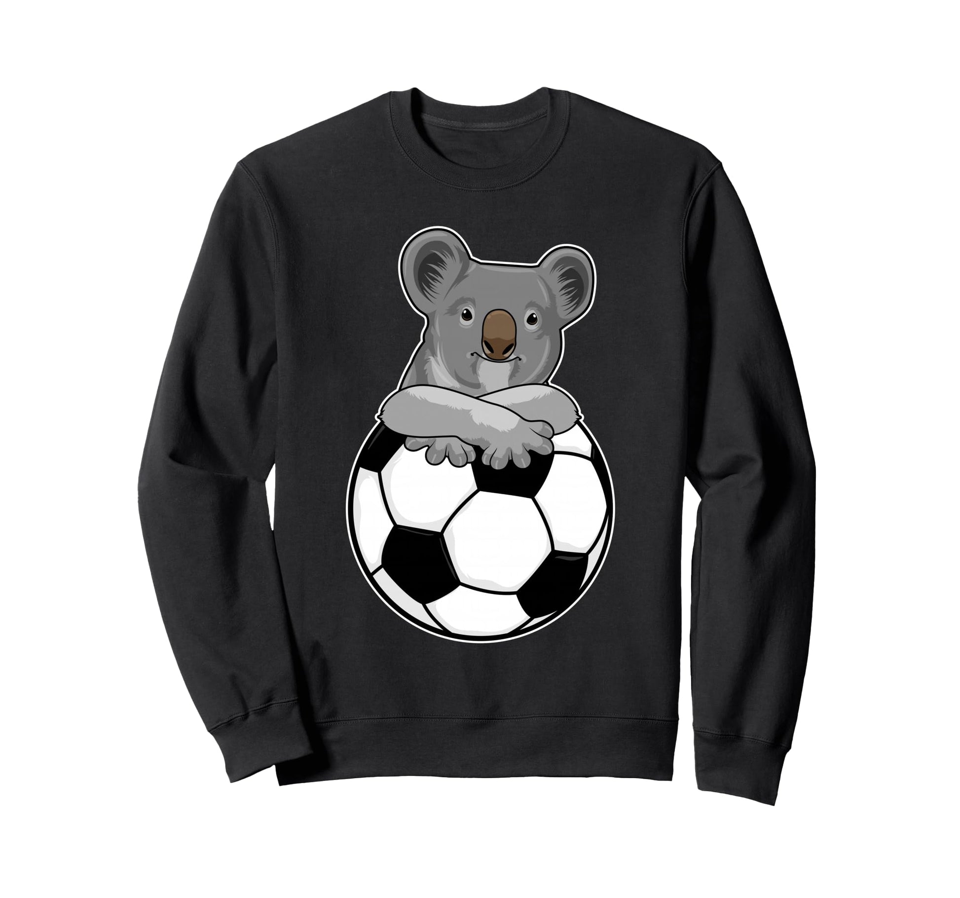 Koala Soccer Player Soccer Sports Sweatshirt - Graphic Print for Adults - T-Shirt, Sweatshirt, Hoodie
