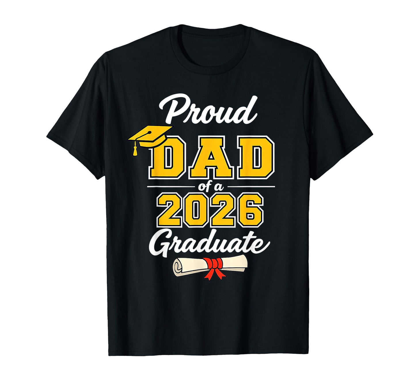Senior Dad 2026 Graduation Proud Dad T-Shirt - Trendy Graphic Men Women - T-Shirt, Sweatshirt, Hoodie
