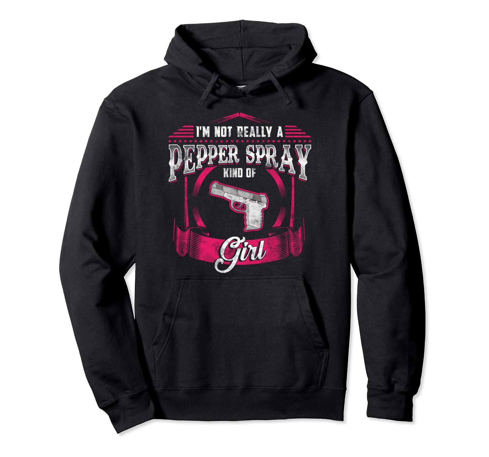 Gun Owner Pepper Spray 2Nd Amendment Hoodie - Novelty Apparel for Adults - T-Shirt, Sweatshirt, Hoodie